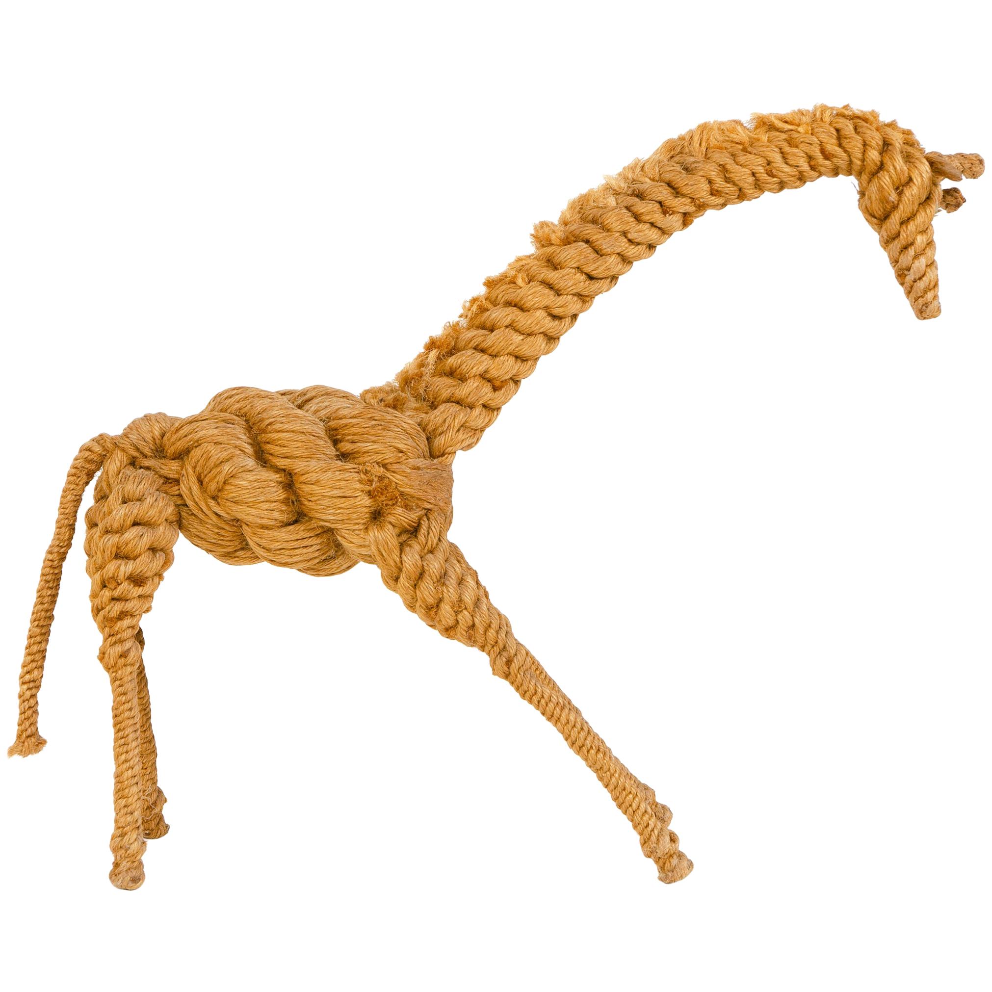 Knotted Rope Giraffe by Kay Bojesen for Jorgen Bloch