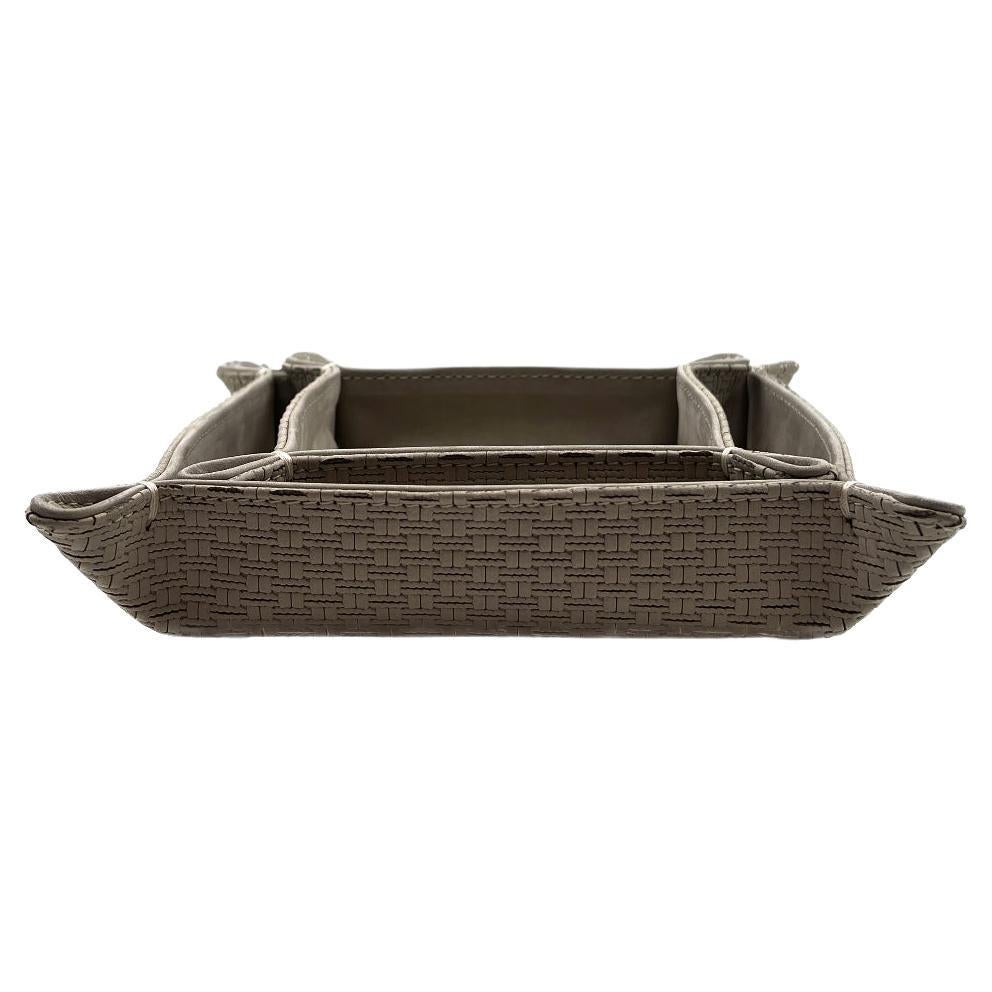 Vide Poche Noué Lot de 2 Accessoires de Bureau en Vison Par André Fu Living en vente