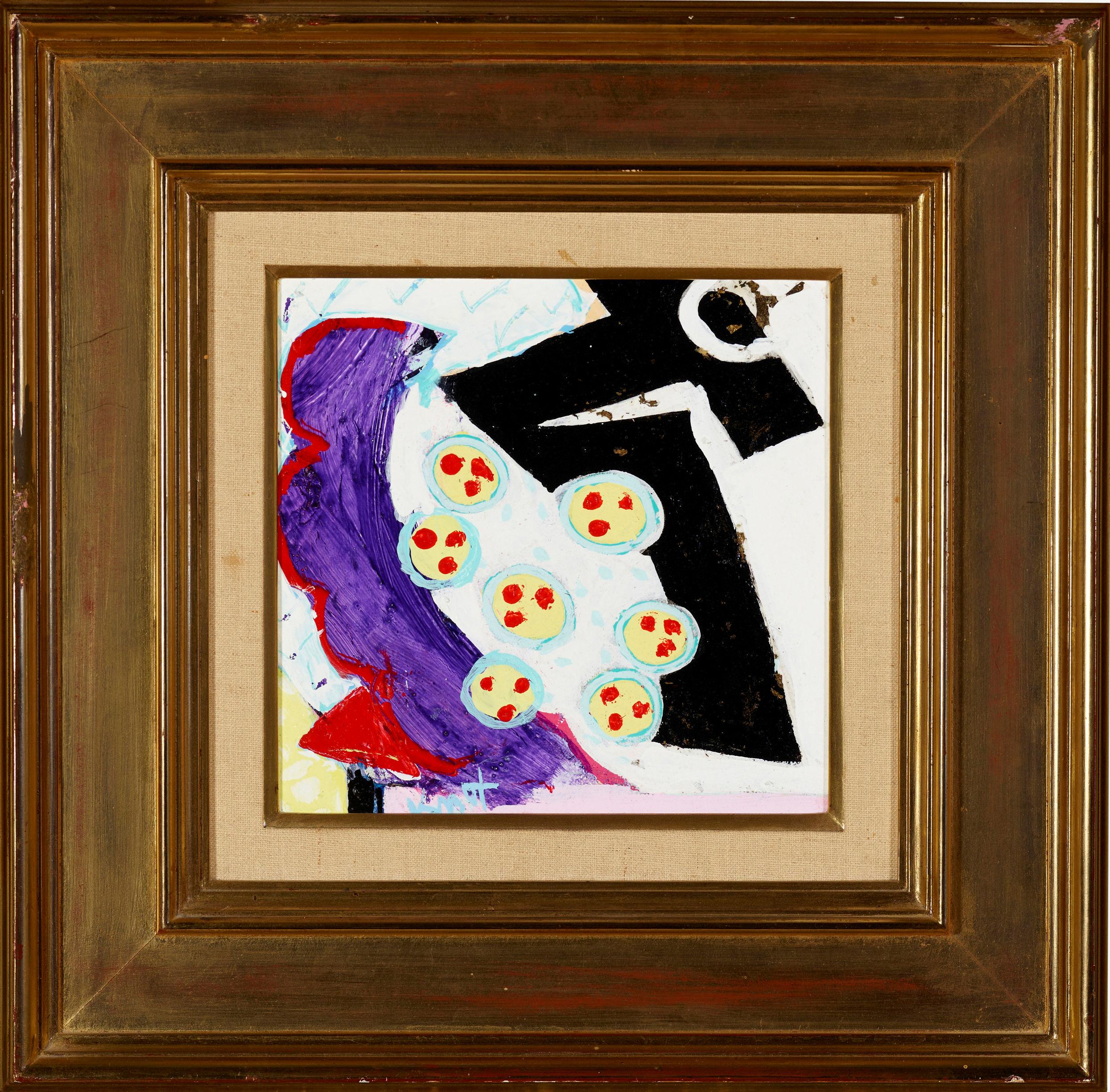 „Ohne Titel“, „ Knox Martin, Abstrakter Expressionismus im Angebot 1
