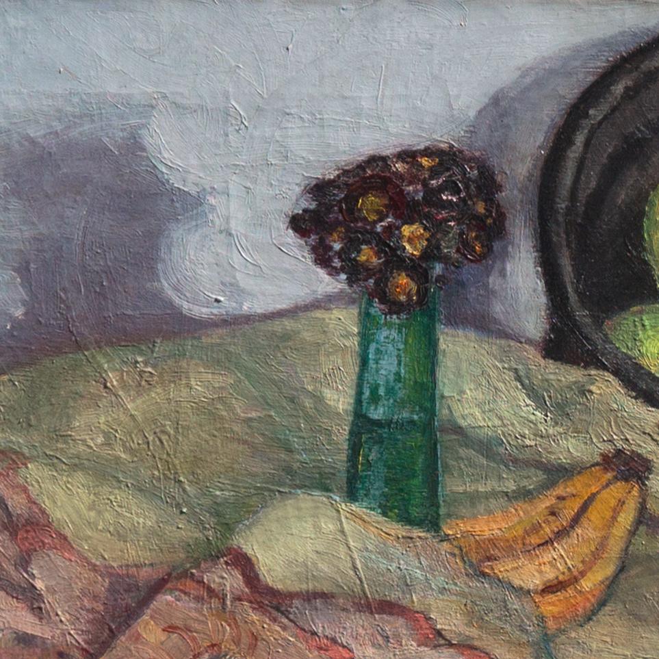 'Apples on a Peacock Tablecloth', Royal Academy, São Paulo & Venice Biennales For Sale 1