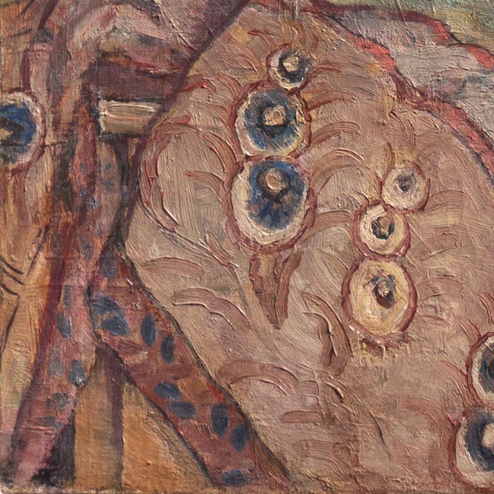 'Apples on a Peacock Tablecloth', Royal Academy, São Paulo & Venice Biennales For Sale 4