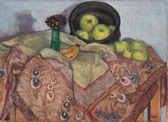'Apples on a Peacock Tablecloth', Royal Academy, São Paulo & Venice Biennales