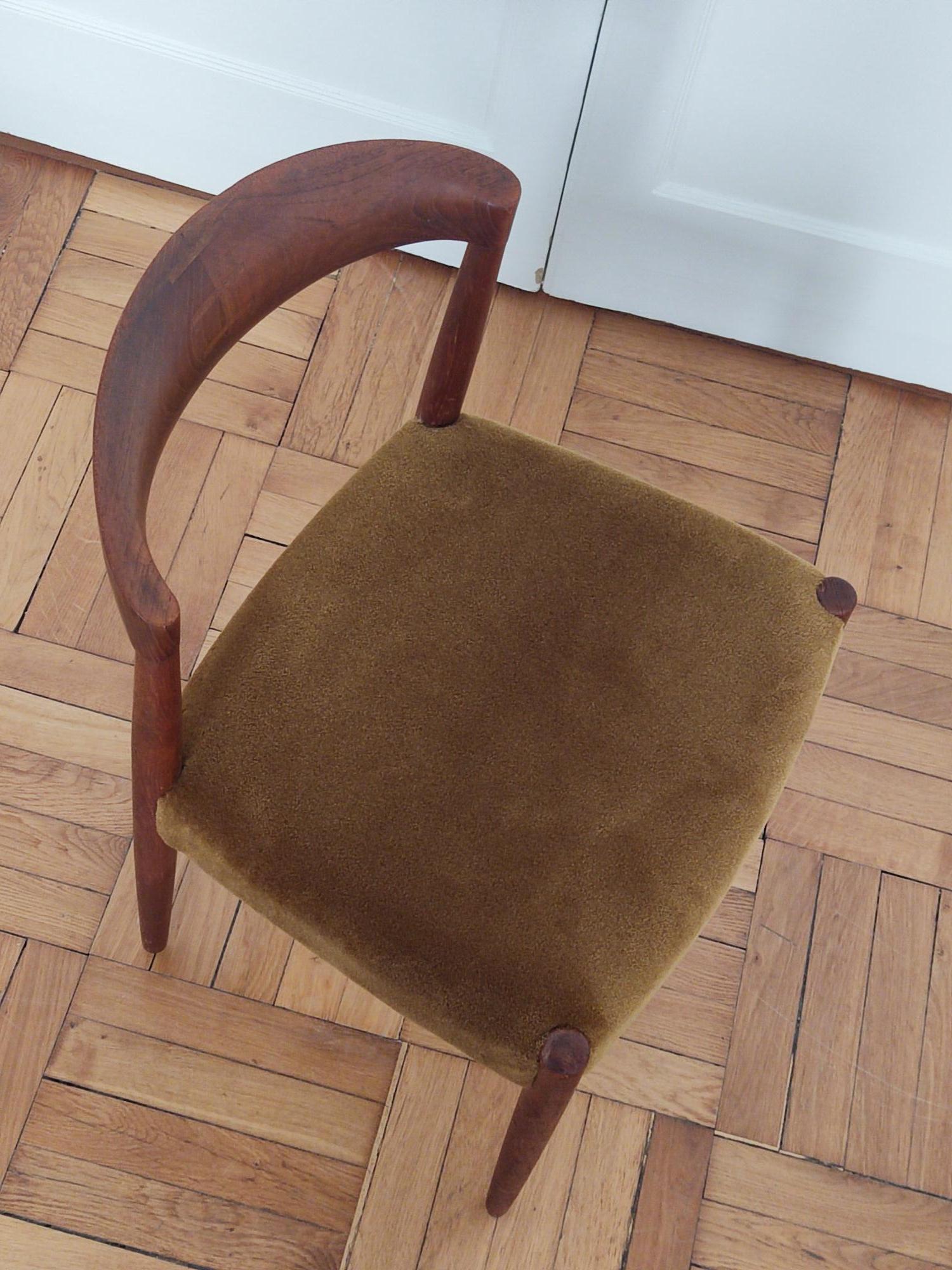Chaise Knud Andersen - Danemark années 1960 Bon état - En vente à Paris, FR