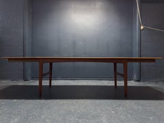 Mesa de comedor extensible de teca Knud Andersen