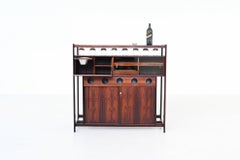 Knud Bent dry bar in rosewood Dyrlund Denmark 1960