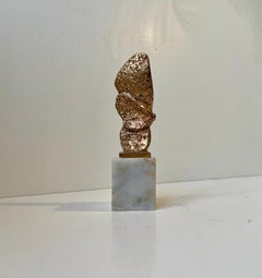 Knud Erik Christensen - Danish Brutalist Sculpture in Bronze, 1980s