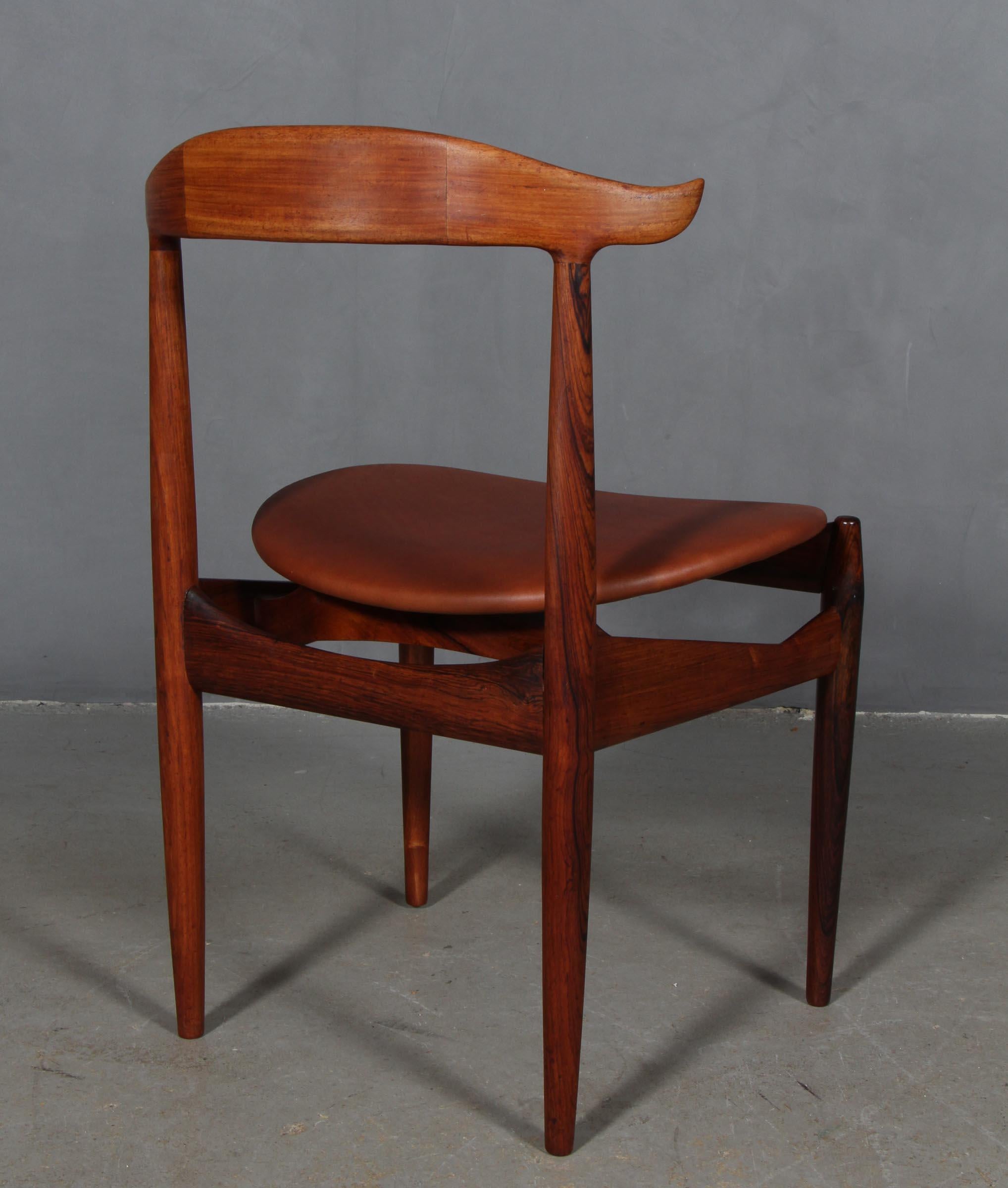 Knud Færch Cowhorn Arm Chair, 1960s 1
