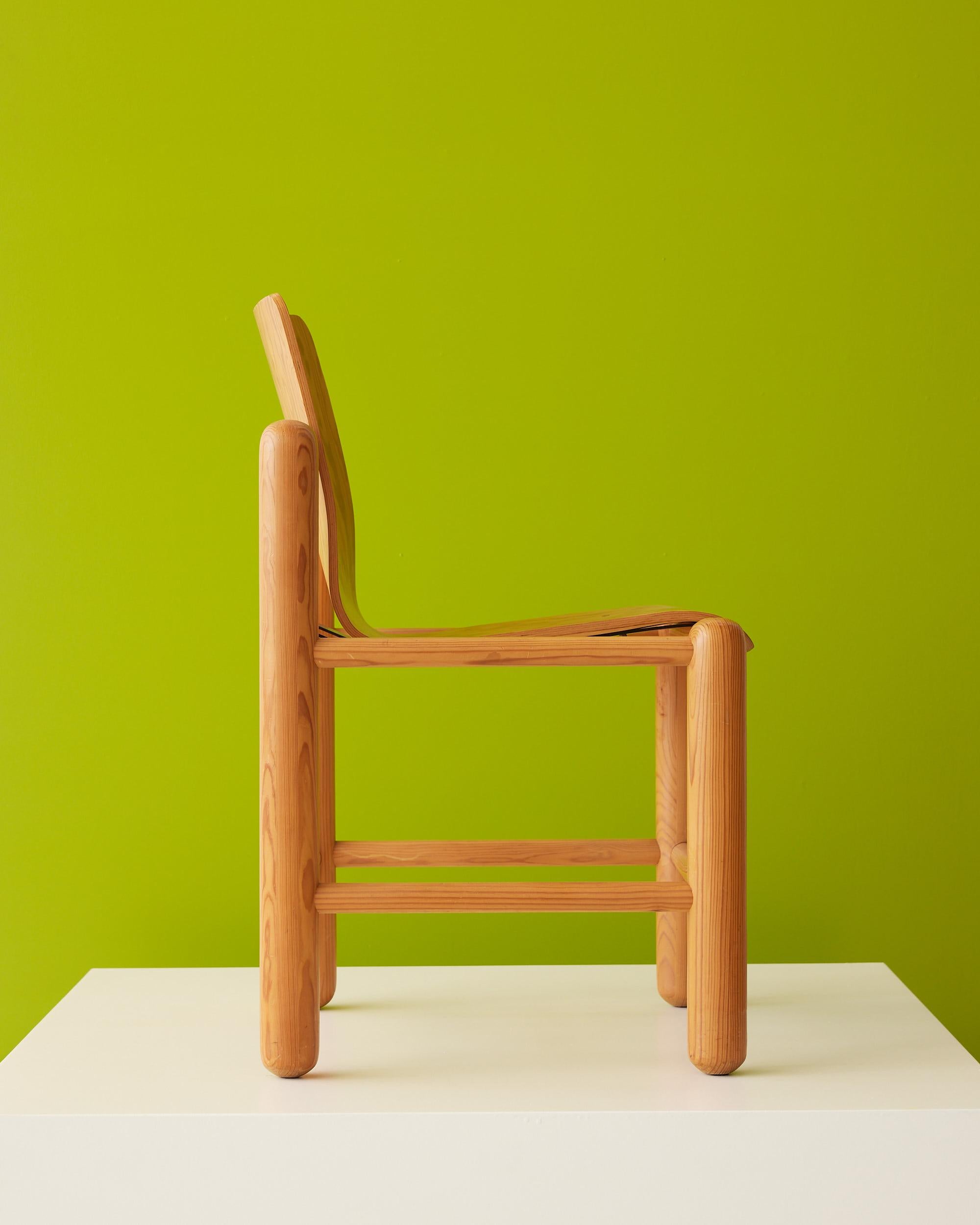 Late 20th Century KNUD FRIIS & ELMAR MOLTKE NIELSEN Set of 4 chairs