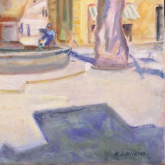 'Italian Piazza with the Alps Beyond', Paris, Danish Royal Academy, Oslo Museum
