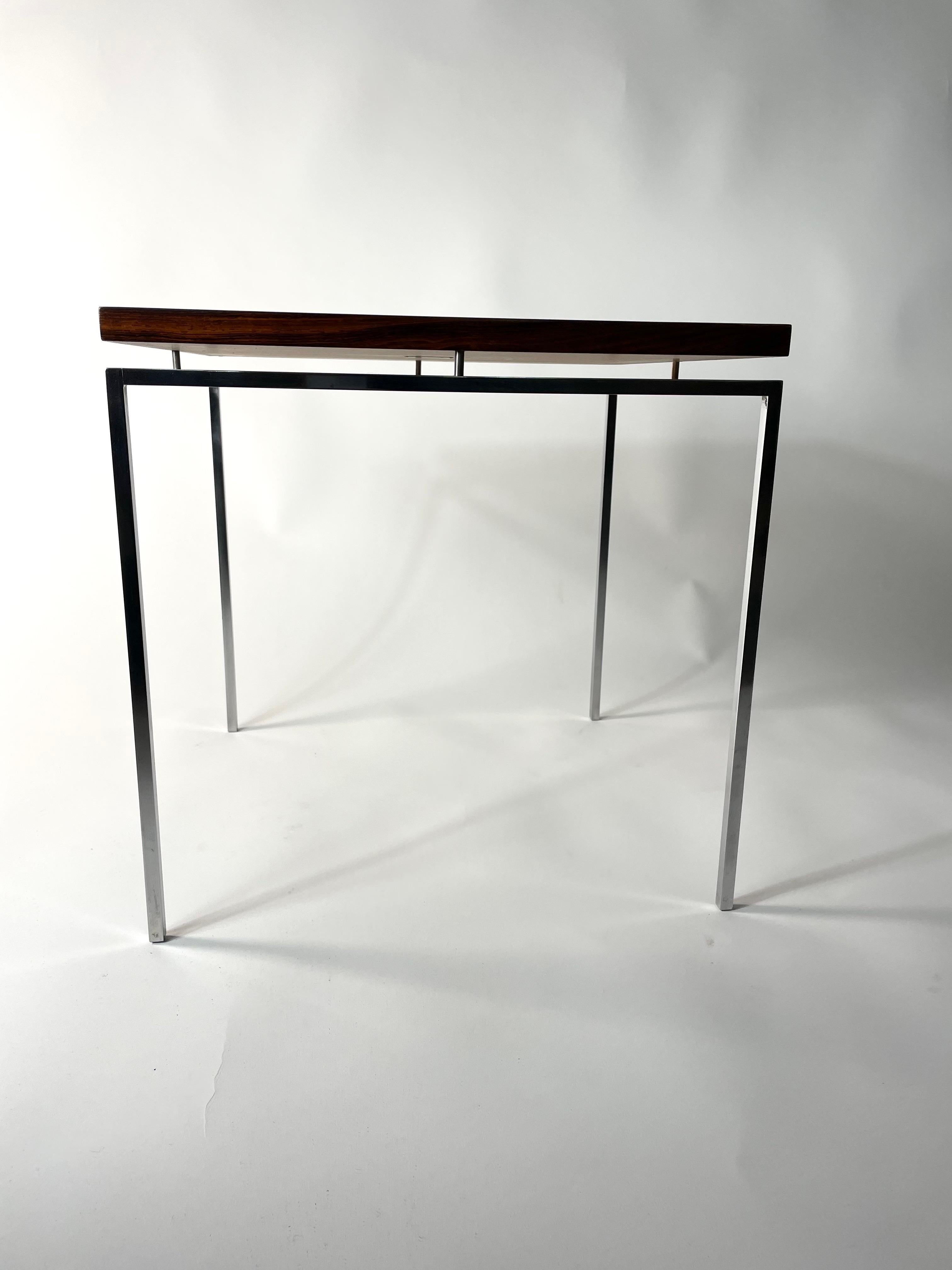 Mid-Century Modern Knud Joos Rosewood Side Table For Sale
