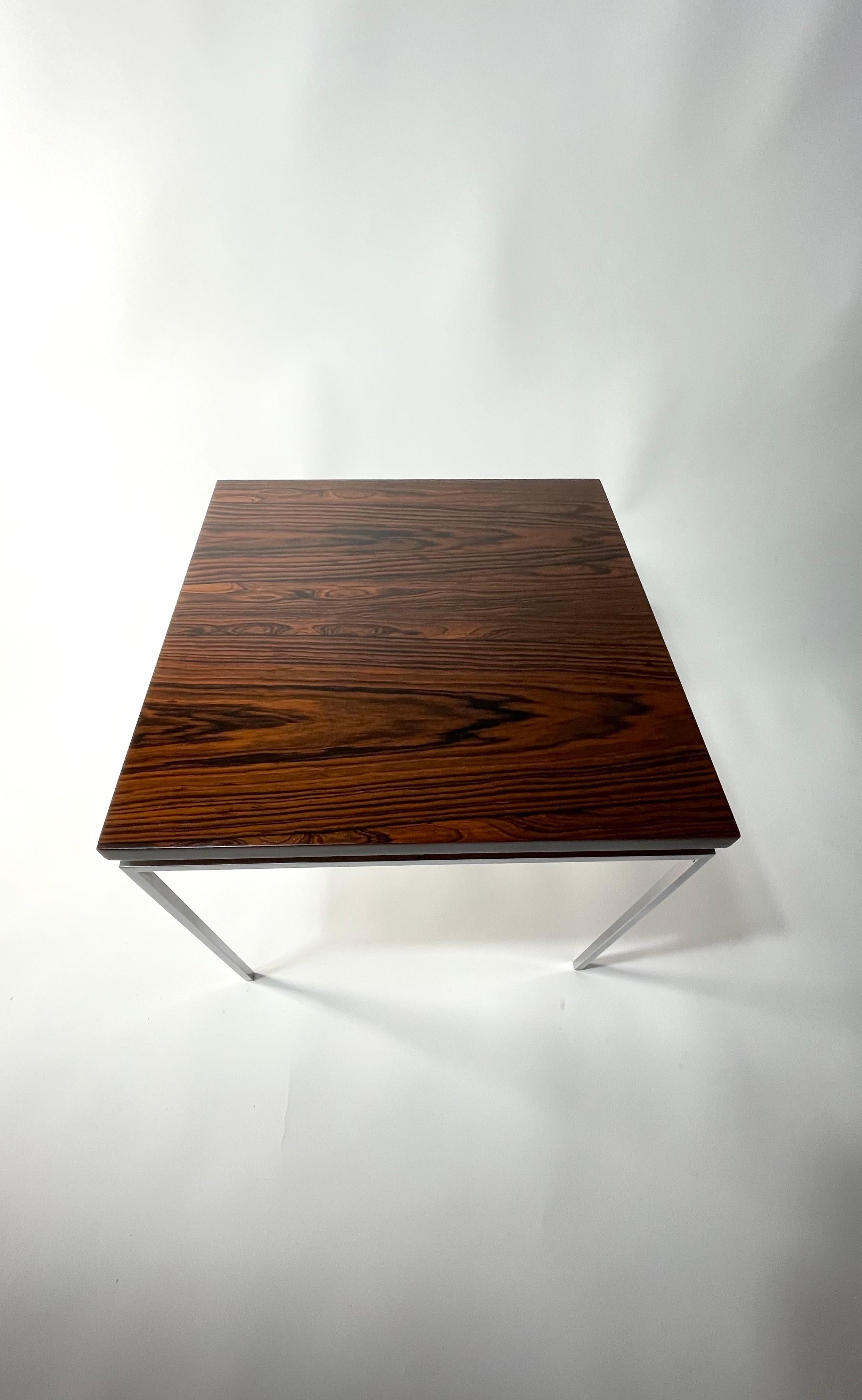 Danish Knud Joos Rosewood Side Table For Sale