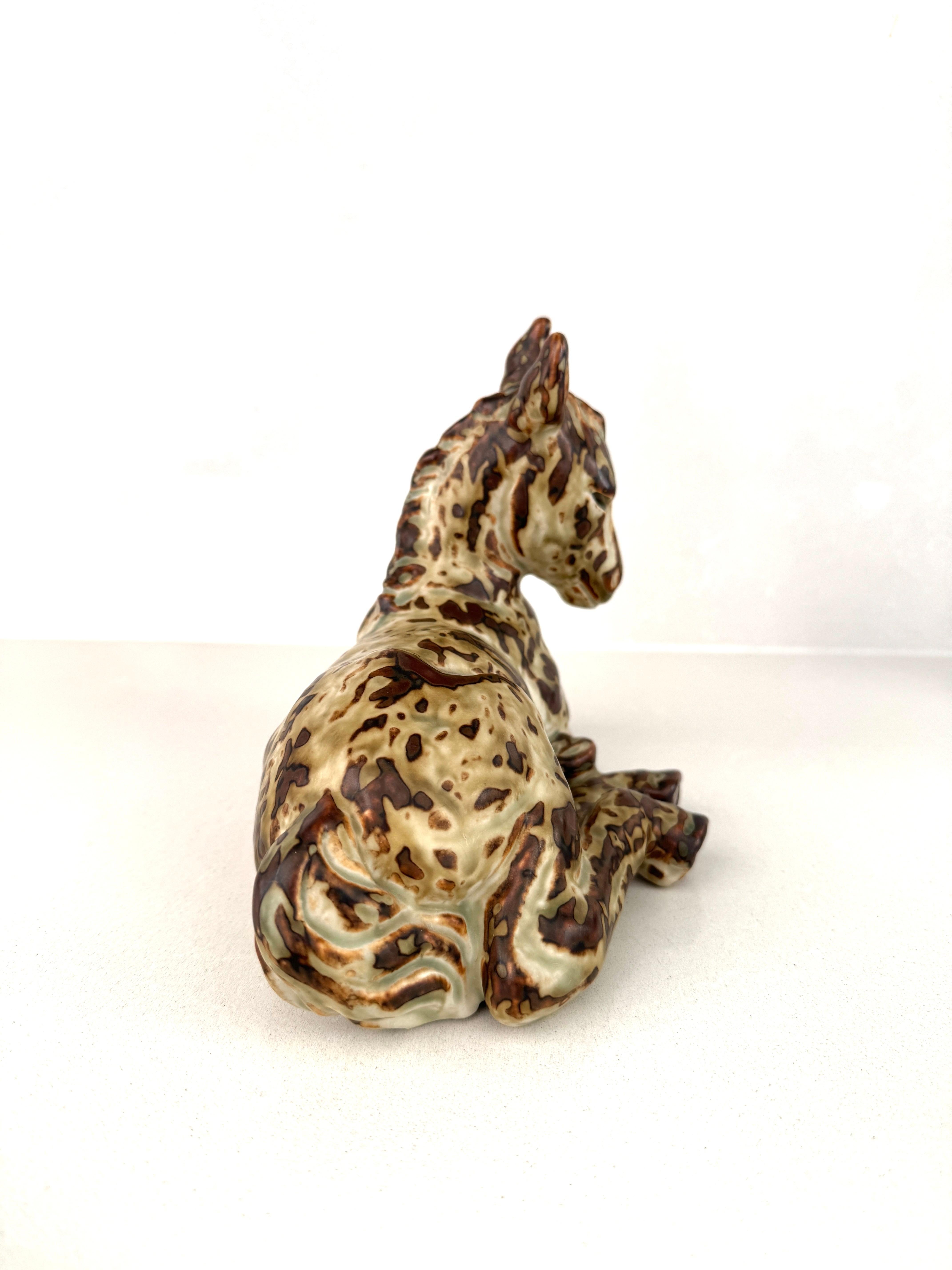 Danish Knud Kjhn, Donkey, prod. Royal Copenhagen, années 1940 en vente