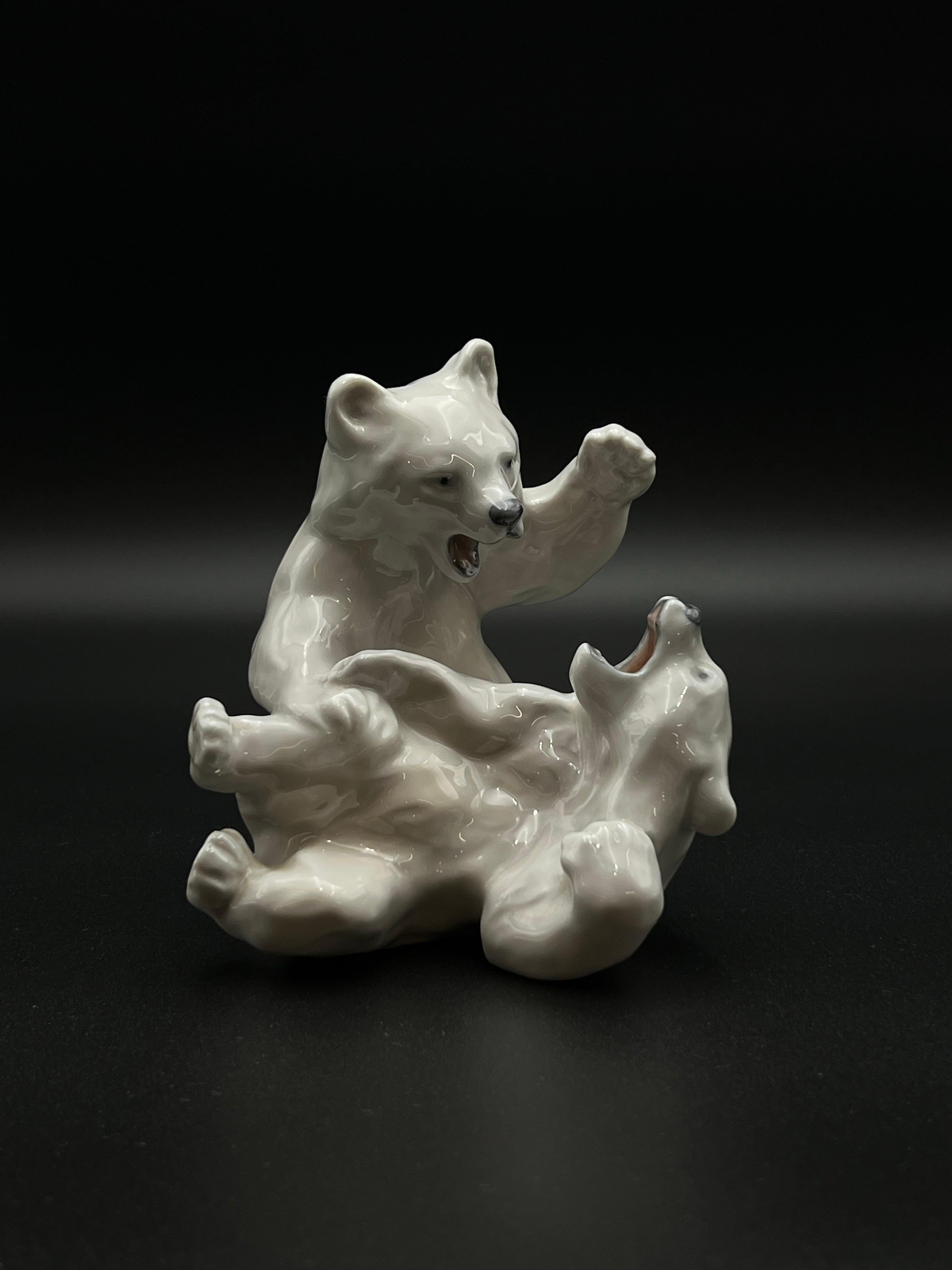 Vintage Scandinavian / Danish glazed porcelain figurine 