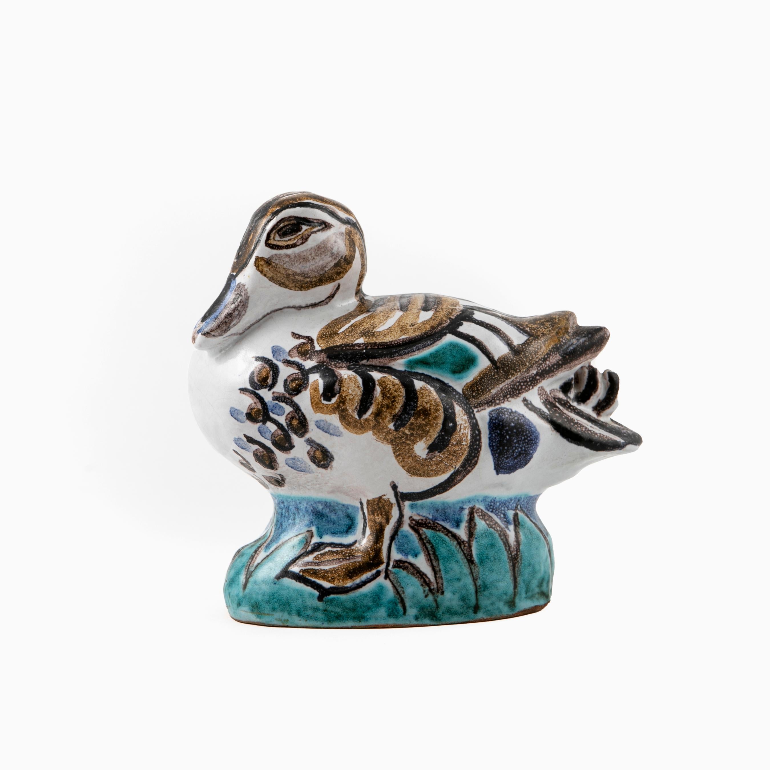 Knud Kyhn Ceramic Duck For Sale 1