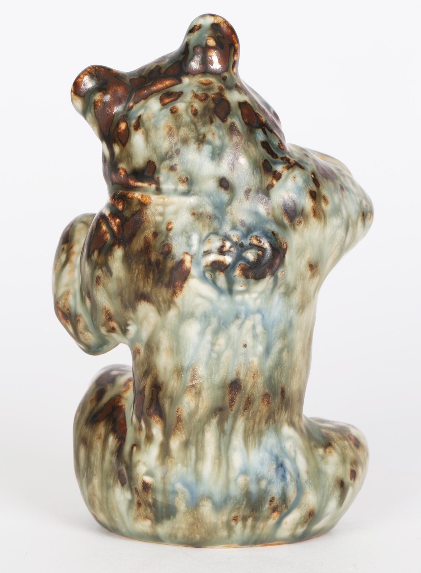 Knud Kyhn Danish Royal Copenhagen Porcelain Bear Sculptural Figure For Sale 5