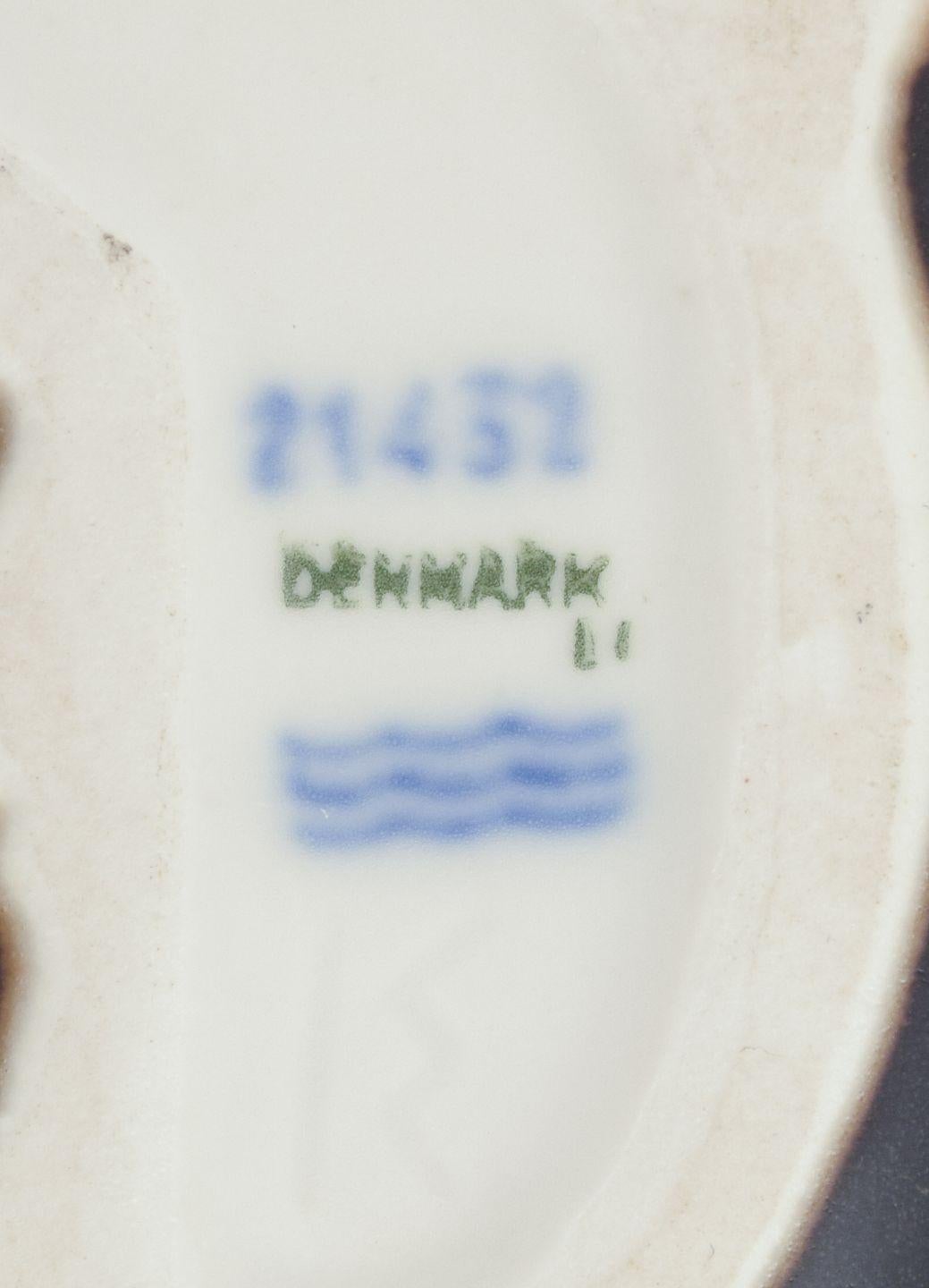 Knud Kyhn per Royal Copenhagen. Quattro figure in gres di cuccioli di orso bruno. in vendita 1