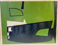 Knud Nielsen Cobra Lithograph in Colors, 1953, Signed