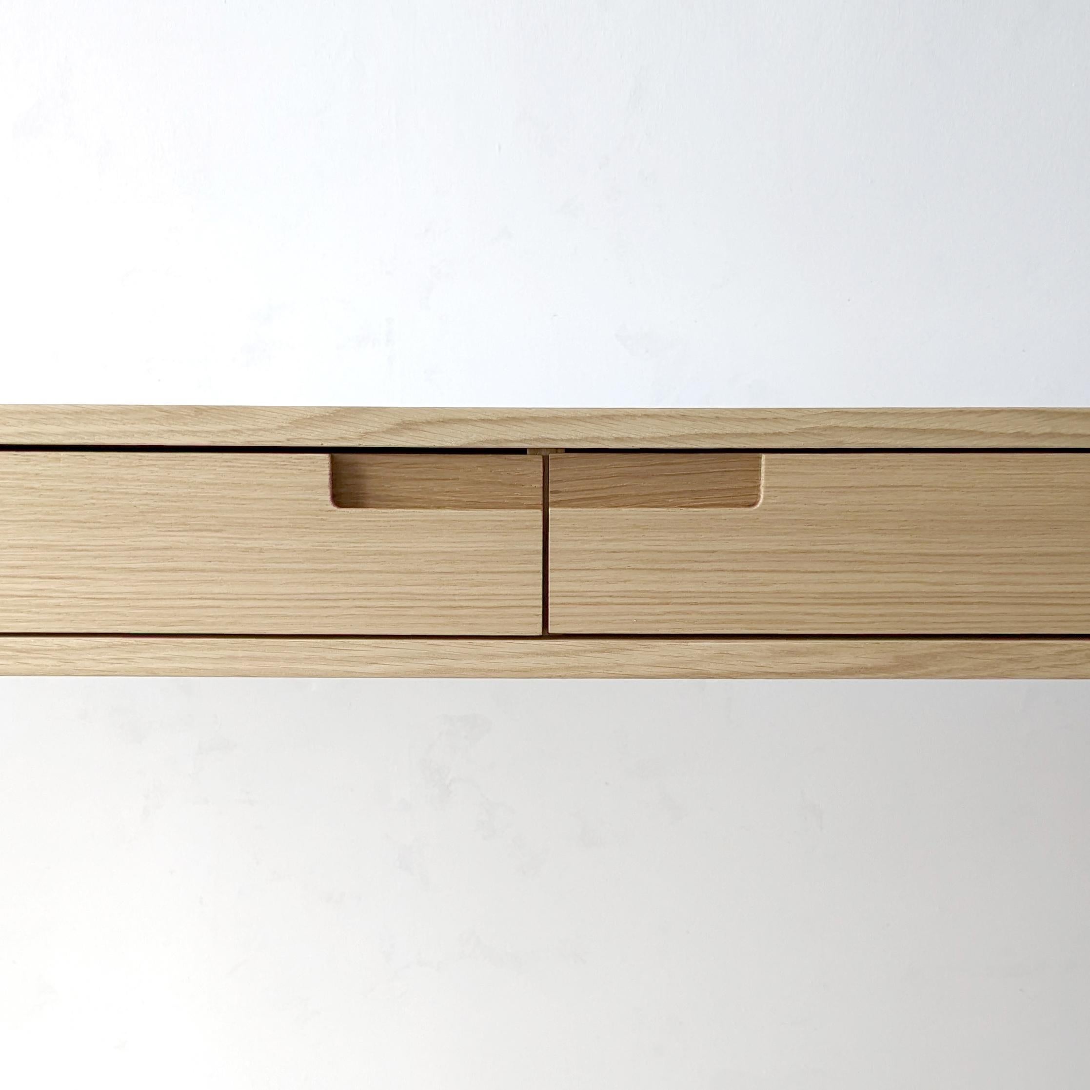 Mid-Century Modern Knurly Desk Designed by Lotti Gostic Studio For Sale