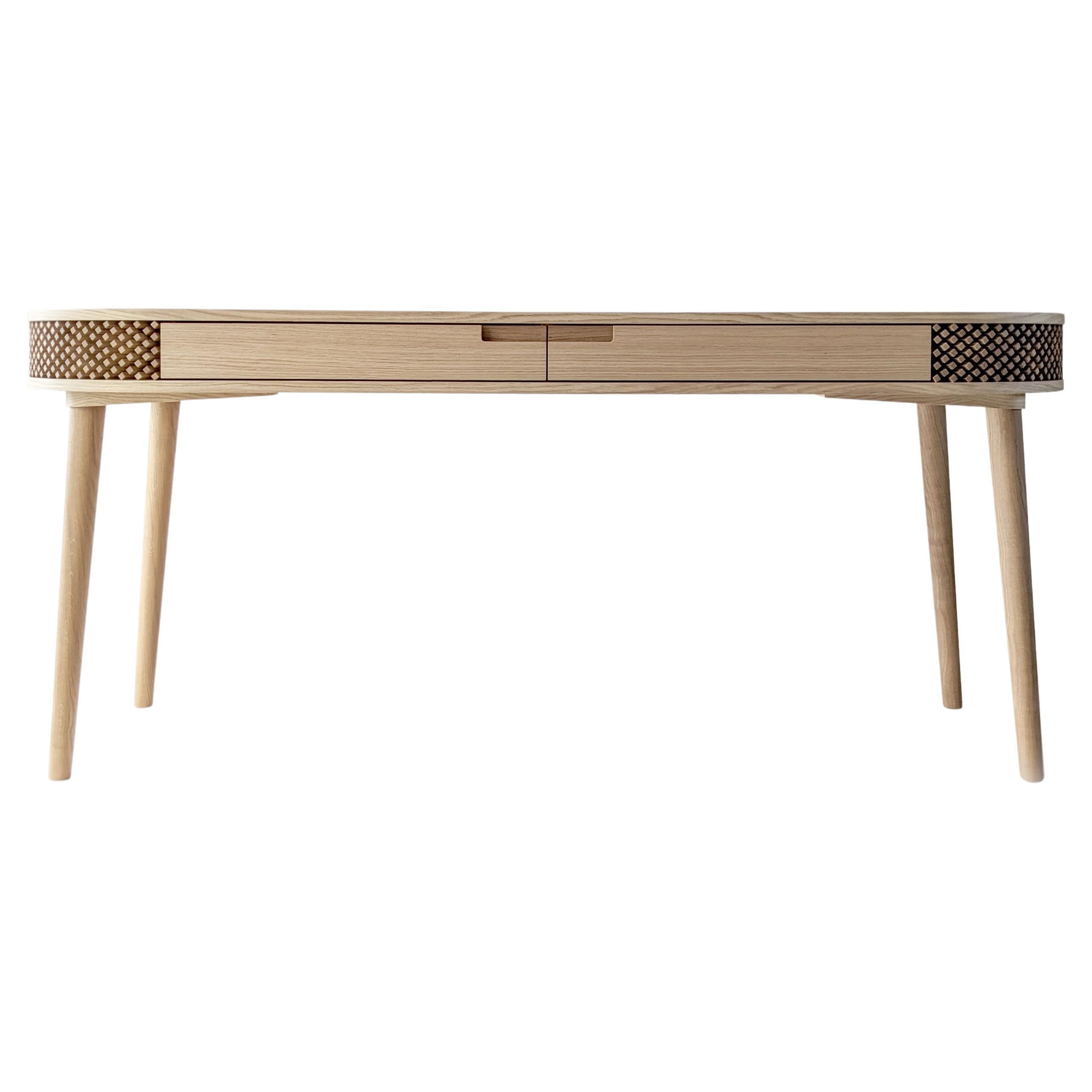 Knurly Desk Designed by Lotti Gostic Studio For Sale