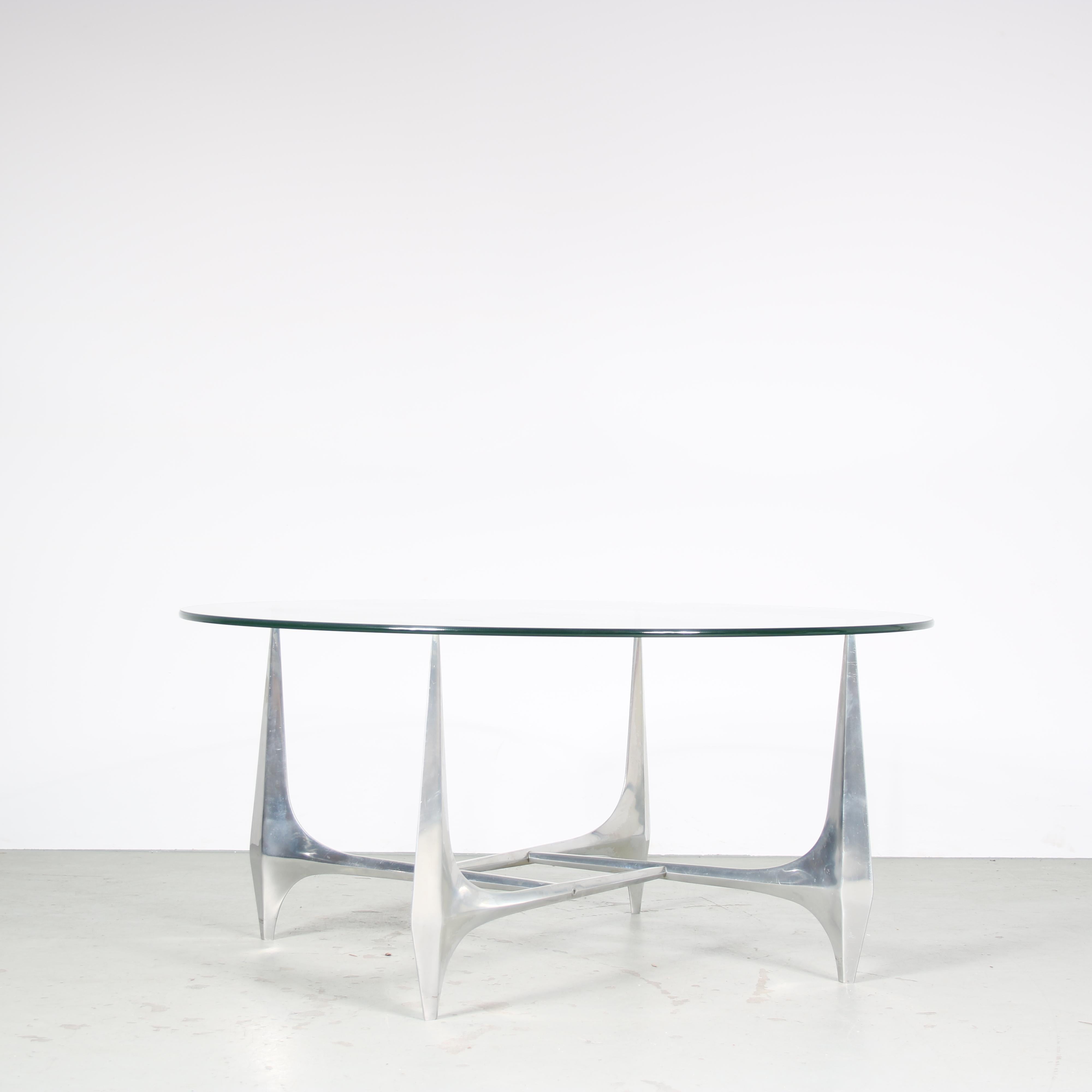 Knut Hesterberg Coffee Table for Ronald Schmitt, Germany 1960 For Sale 2