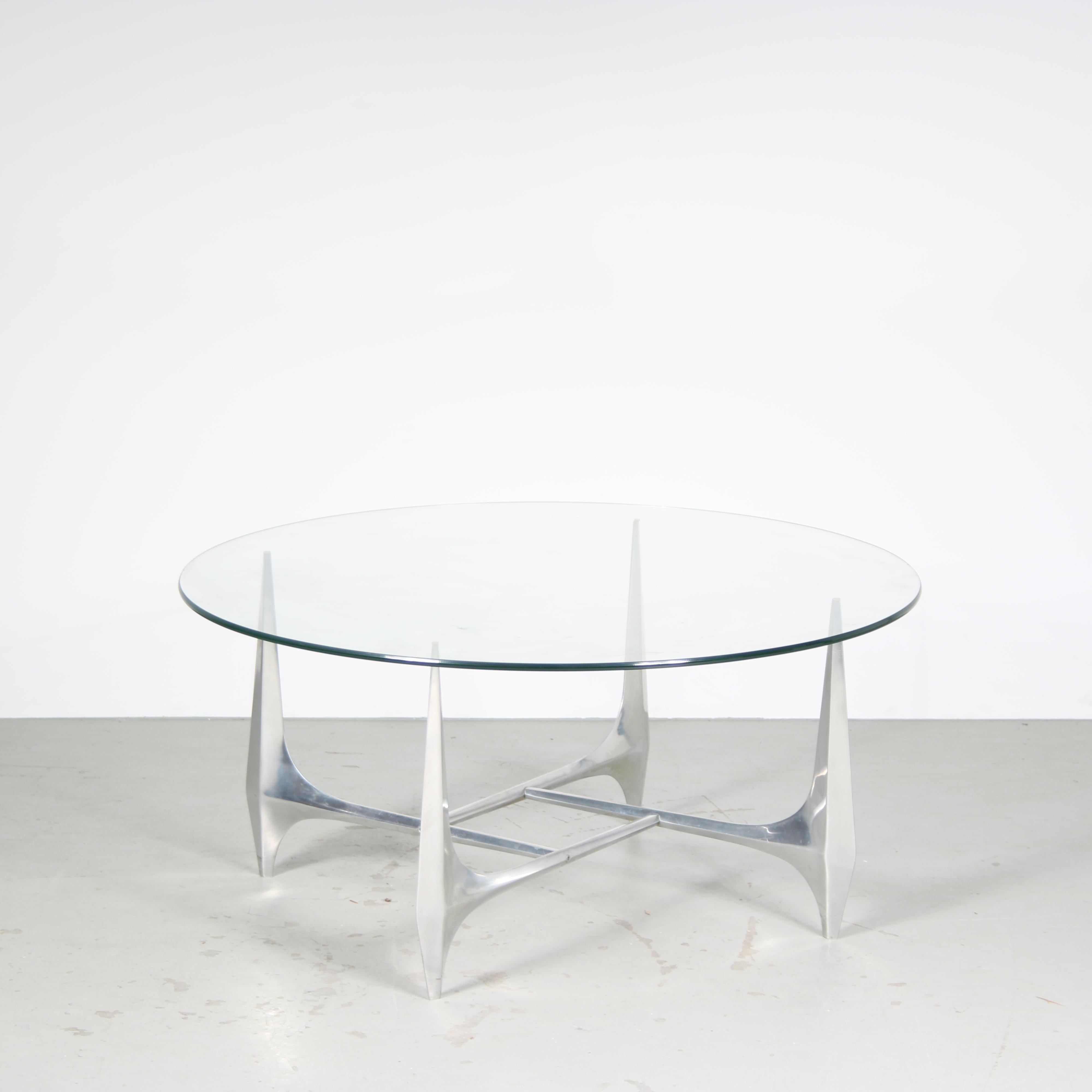Knut Hesterberg Coffee Table for Ronald Schmitt, Germany 1960 For Sale 3