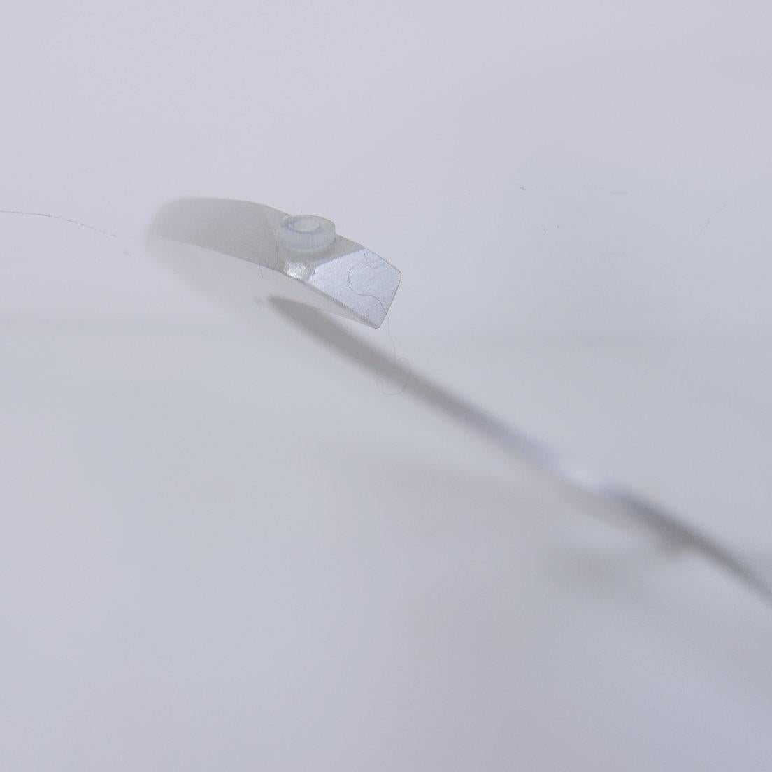 Allemand Table basse Propeller en aluminium Knut Hesterberg pour Ronald Schmitt - années 1960 en vente
