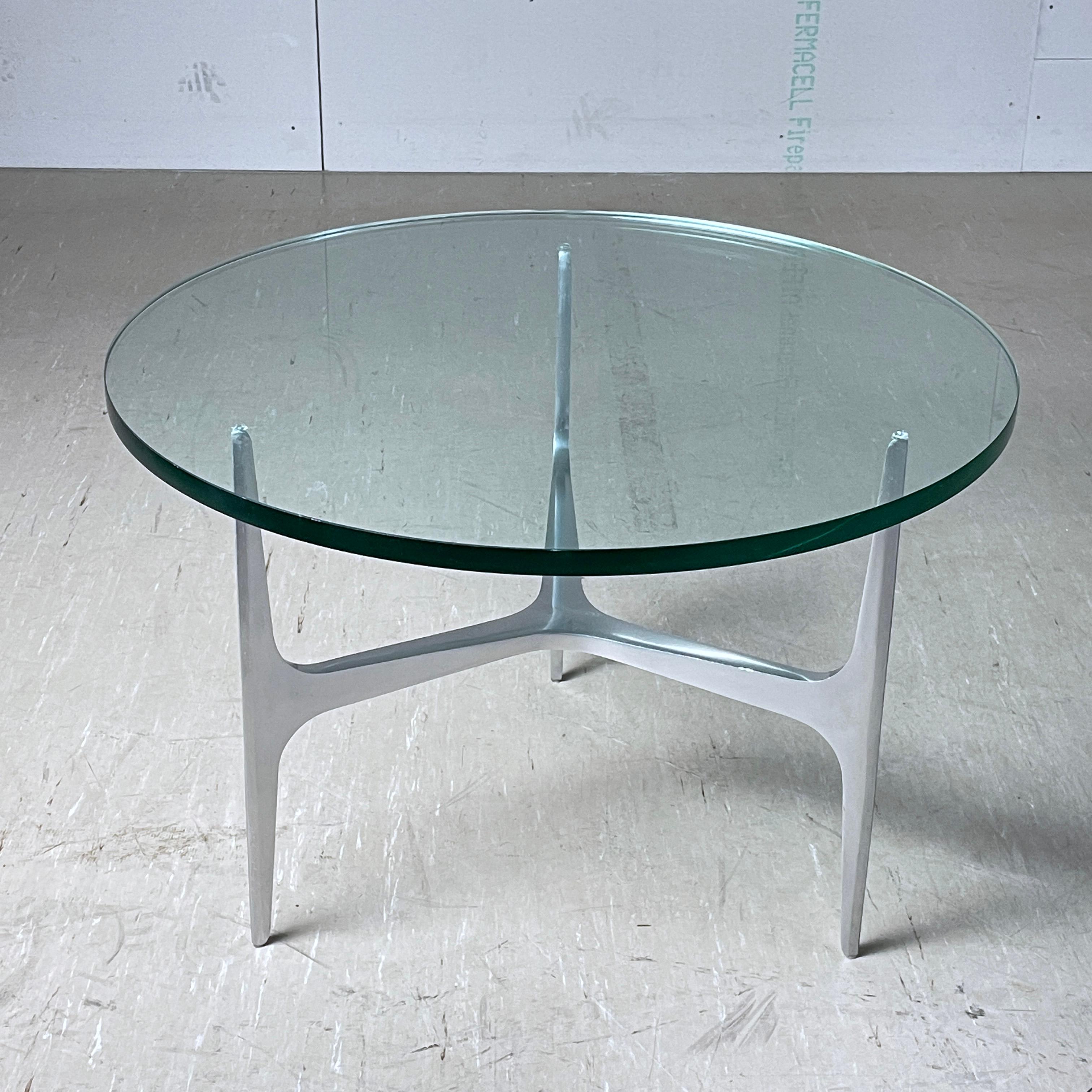 Knut Hesterberg Glass Coffee Table for Ronald Schmitt For Sale 10