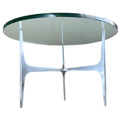 Knut Hesterberg Glass Coffee Table for Ronald Schmitt