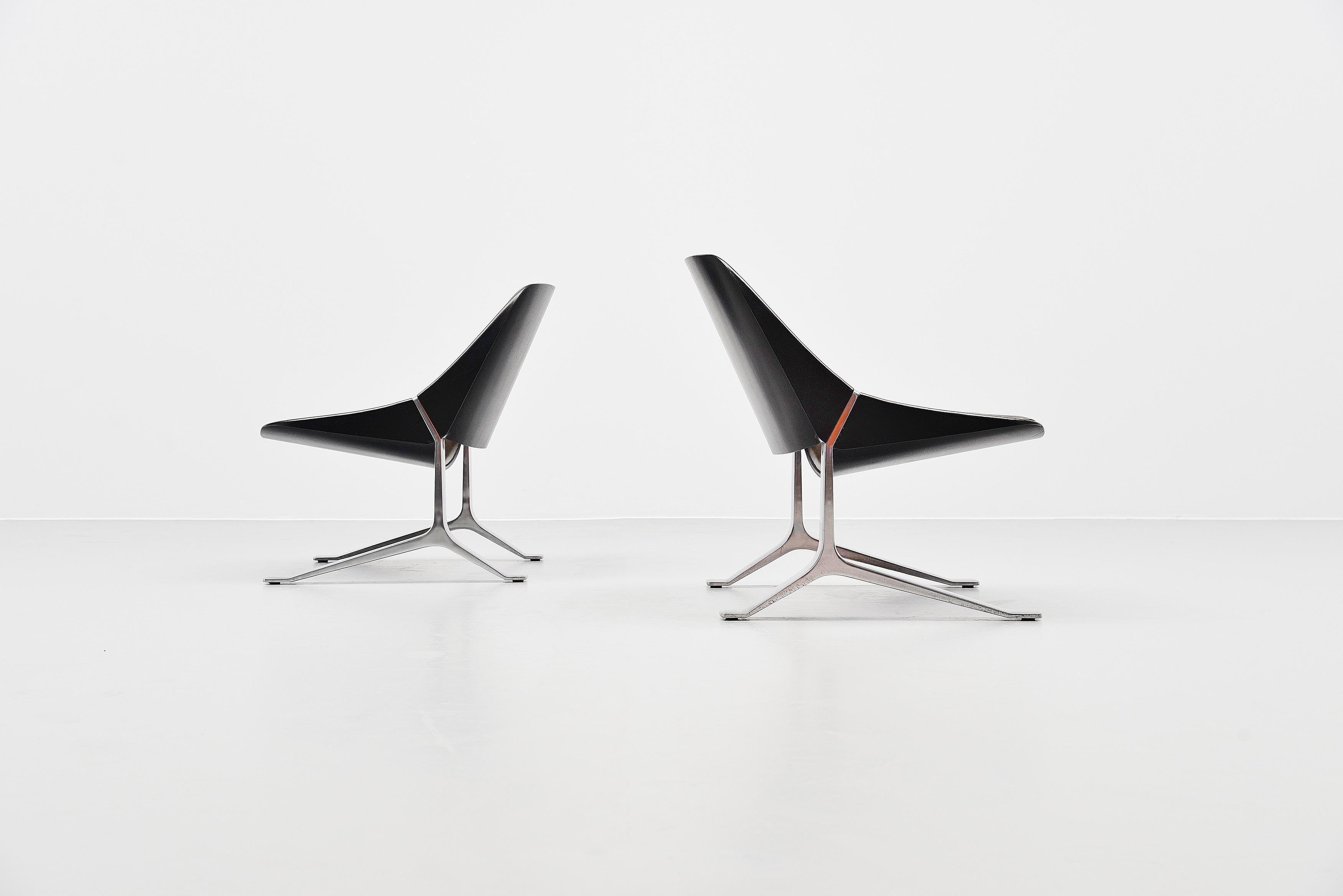 Knut Hesterberg Lounge Chairs, Germany, 1971 For Sale 4