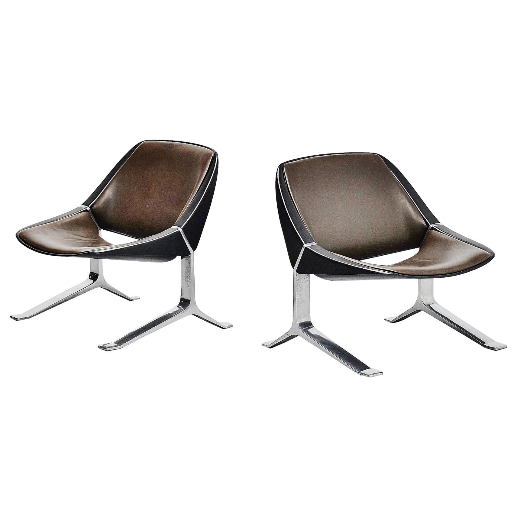 Knut Hesterberg Lounge Chairs, Germany, 1971 For Sale