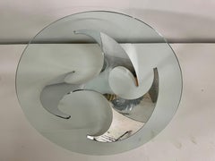 Knut Hesterberg Model Propeller Aluminum Cocktail Table