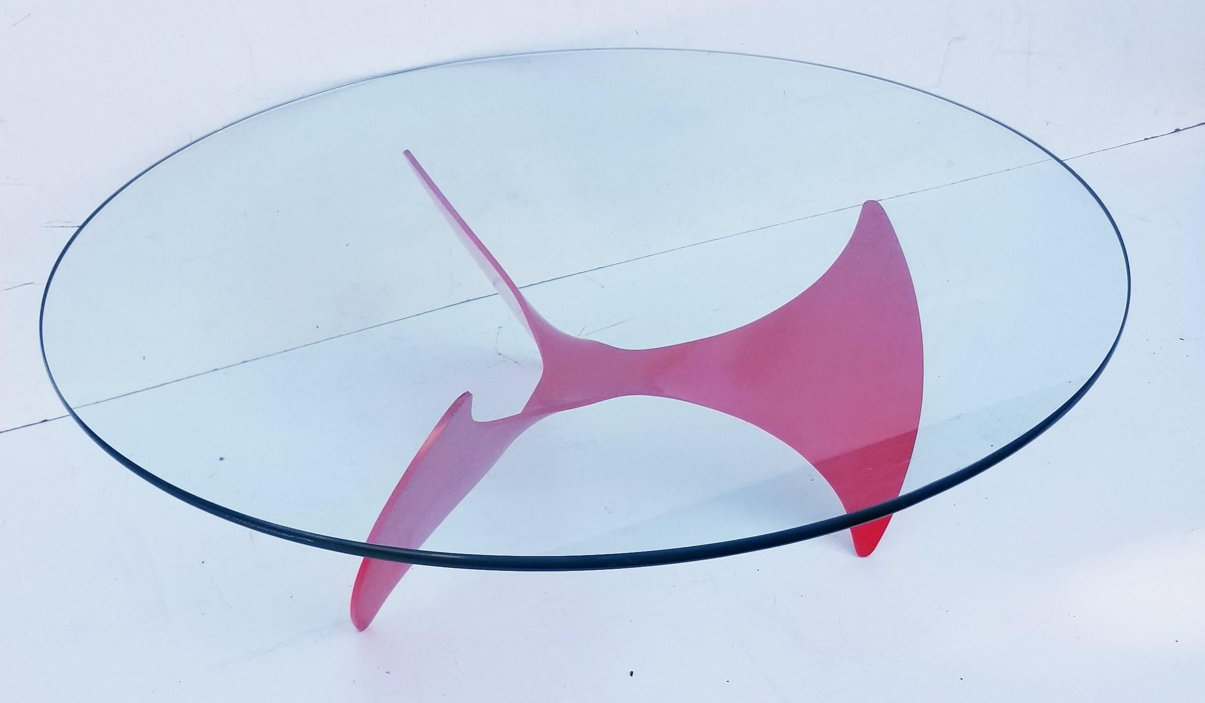 Knut Hesterberg Propeller Coffee Table In Good Condition For Sale In Miami, FL