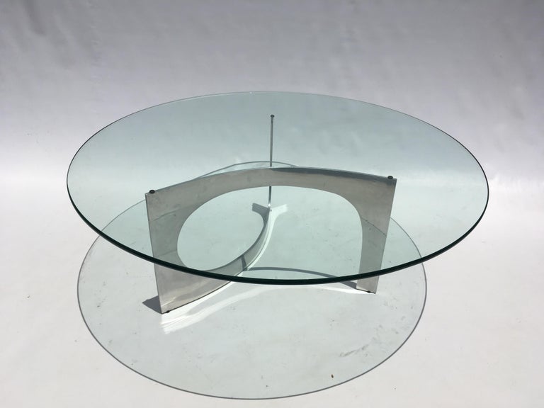 Late 20th Century Knut Hesterberg Sculptural Coffee Table For Sale