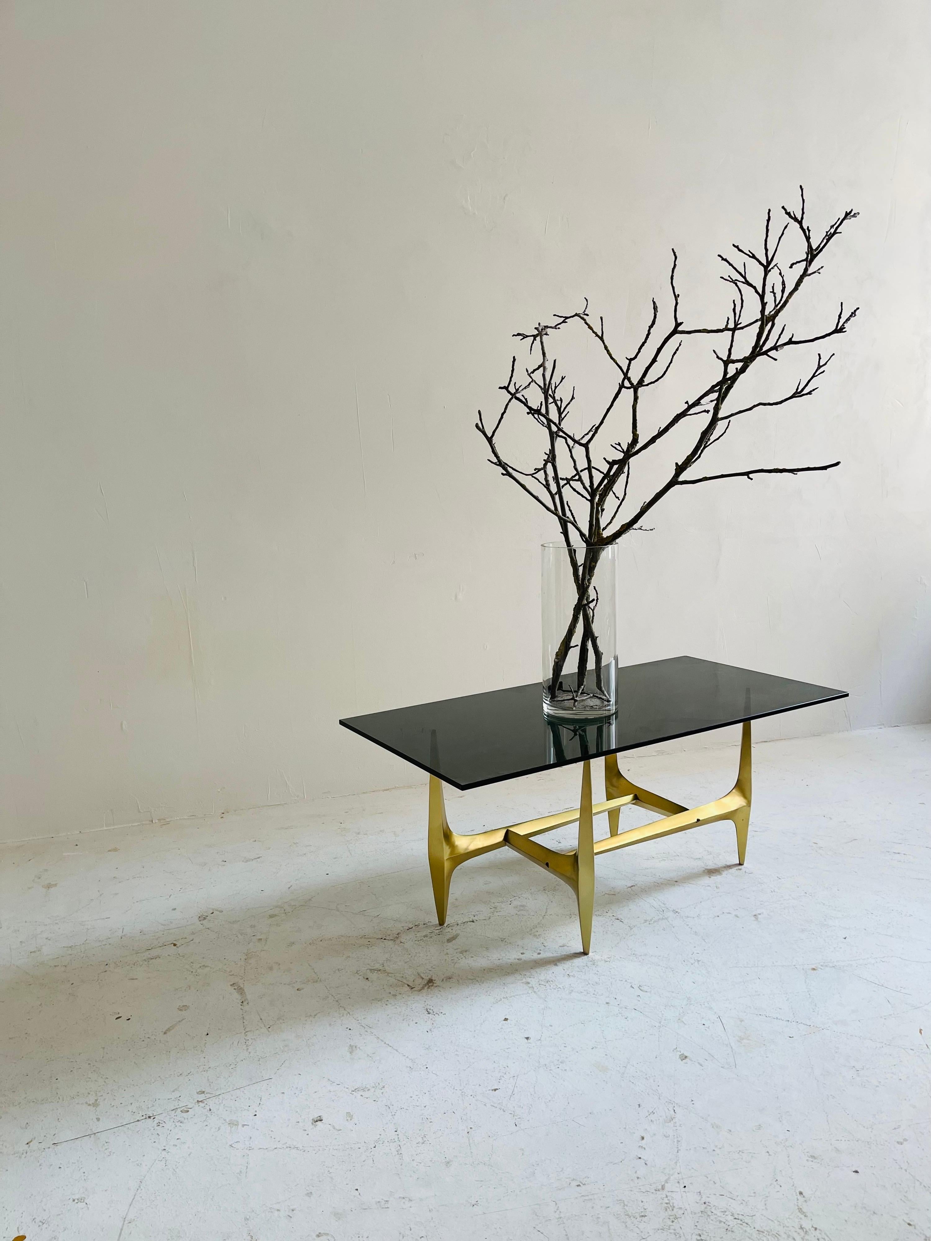 Aluminum Knut Hesterberg Sculptural Coffee Table, Germany, 1960s For Sale