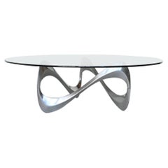 Knut Hesterberg Snake Coffee Table Ronald Schmitt, Germany, 1965