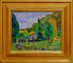Knut Janson, Landschaft in Grün