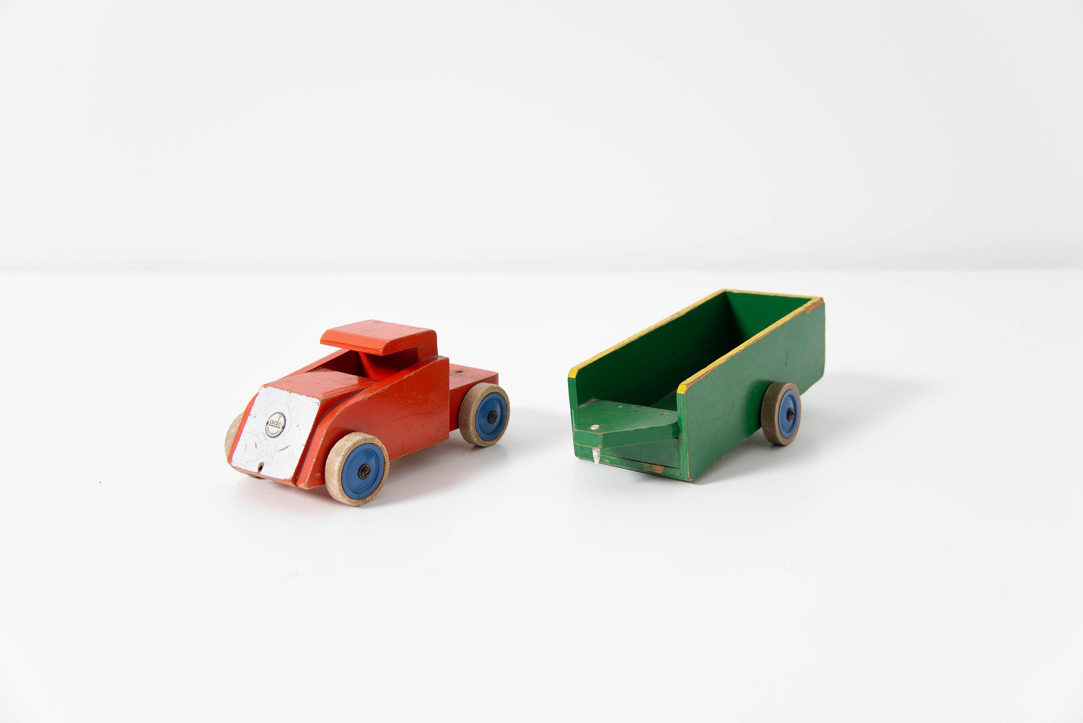 Ko Verzuu Ado Small Toy Truck Holland 1950 1