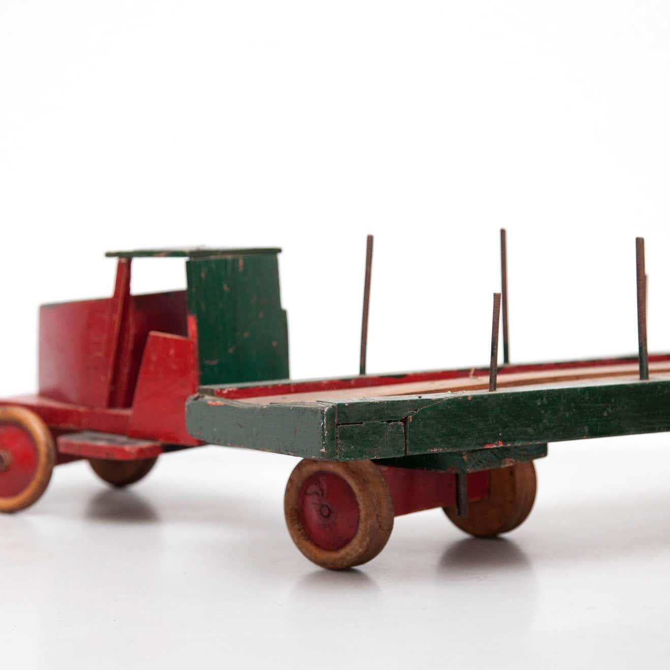 Mid-Century Modern Camion Houthandel de Ko Verzuu ADO Toys, vers 1940 en vente