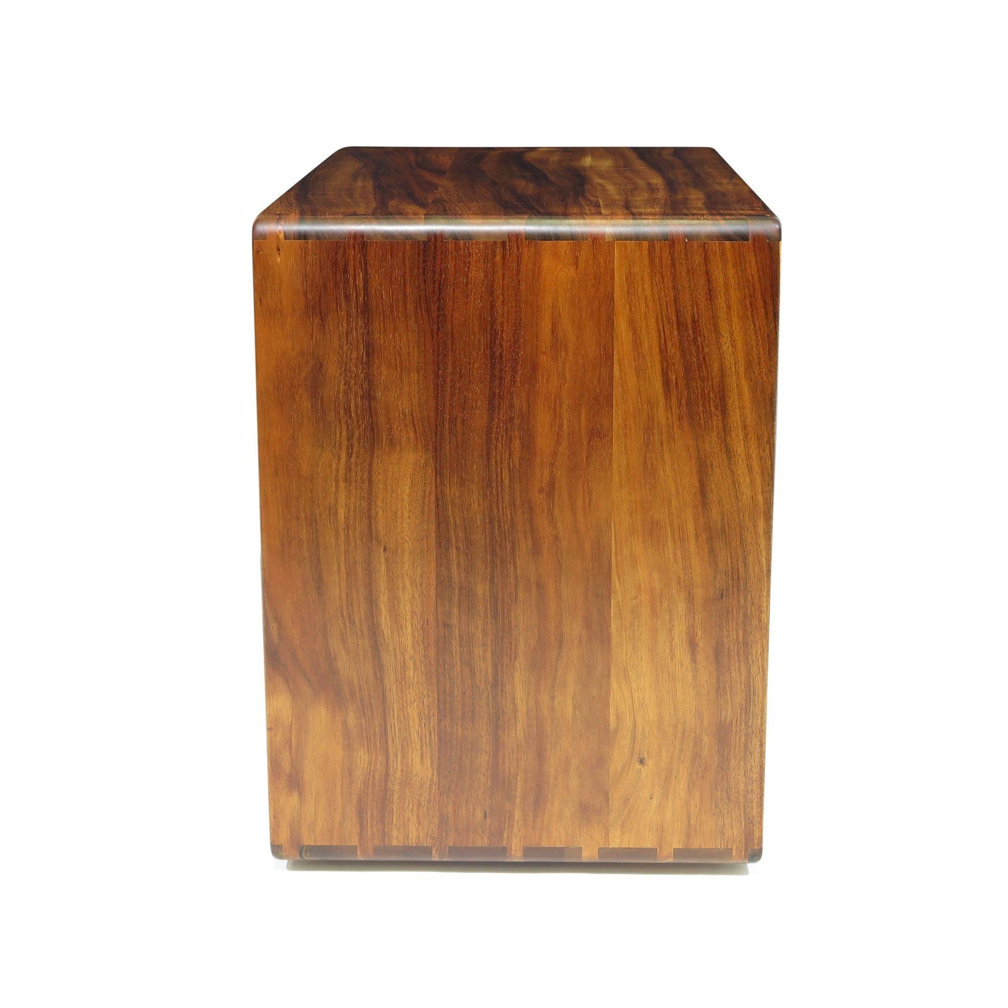 20th Century Koa California Studio Craft Filing Cabinet #2 For Sale
