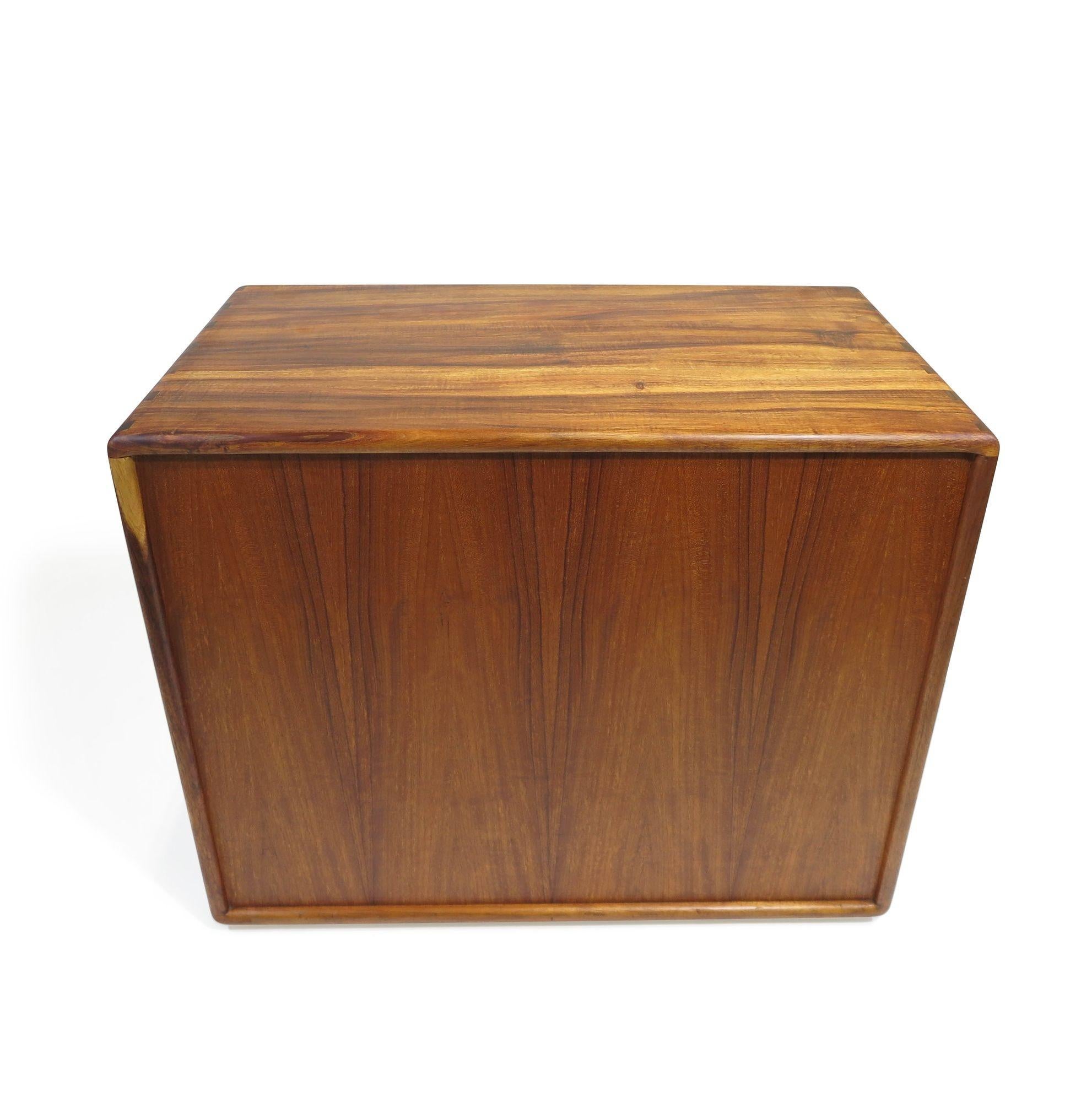 Koa California Studio Craft Filing Cabinet #2 For Sale 1