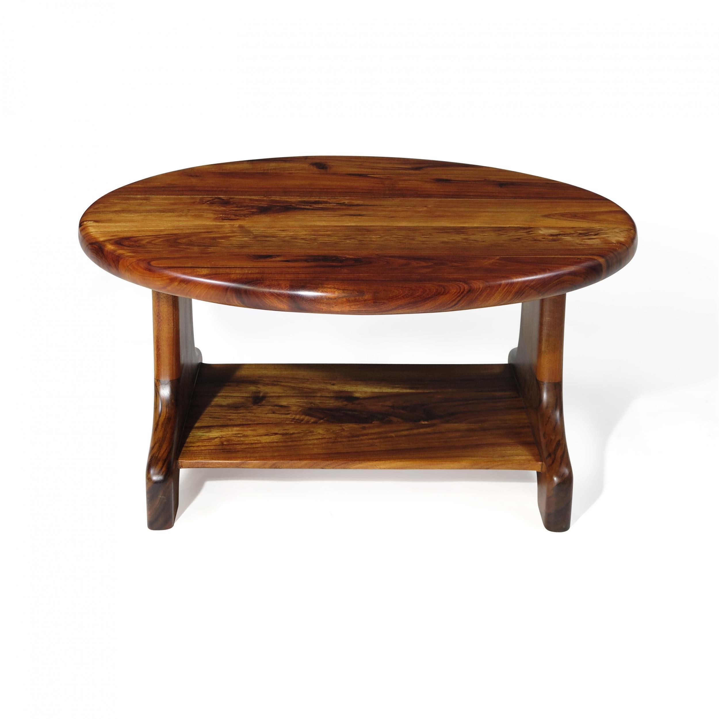 Wood Koa Coffee Table For Sale