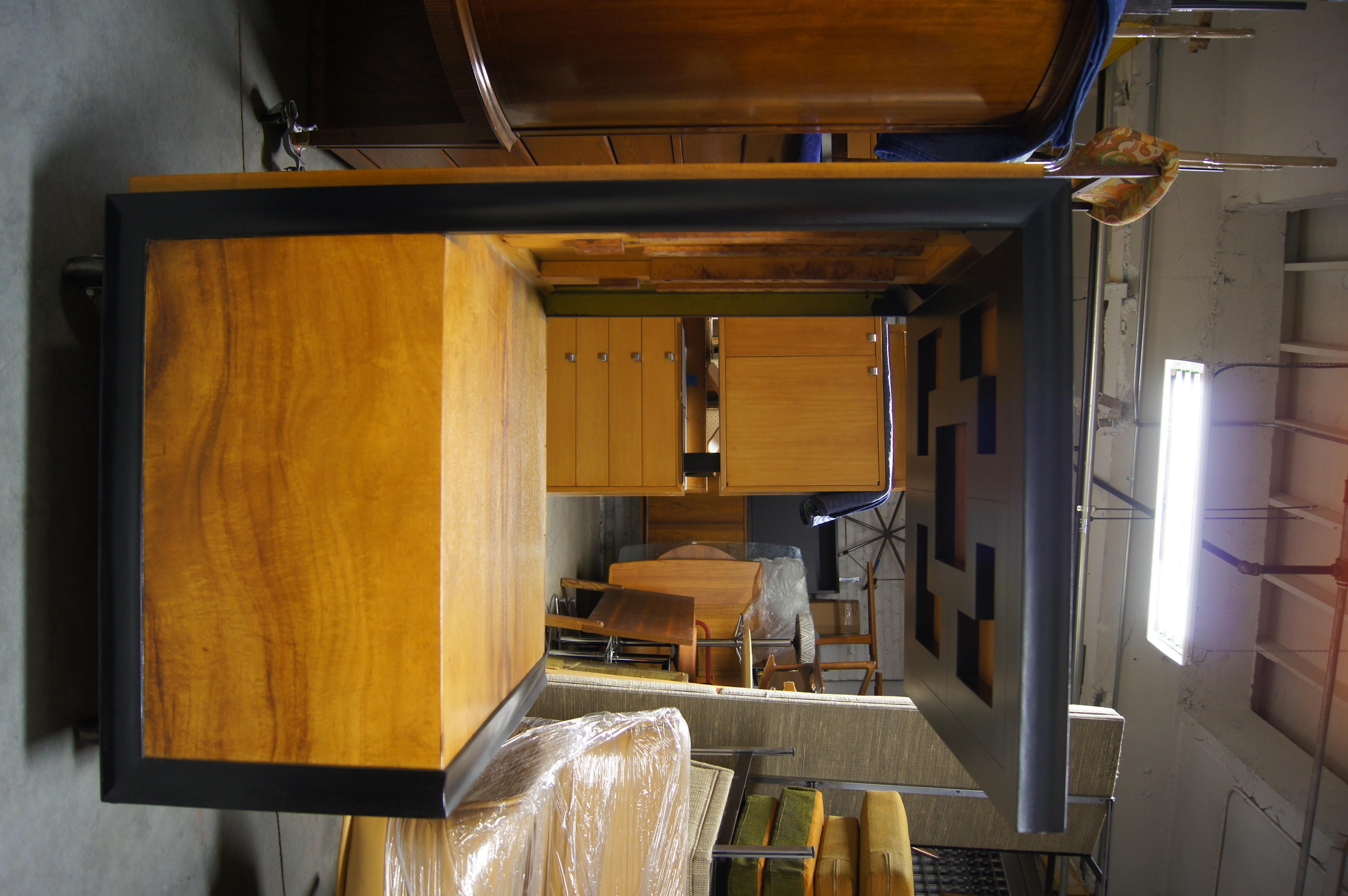 Koa Wood Desk by Johan Tapp for Gumps 3