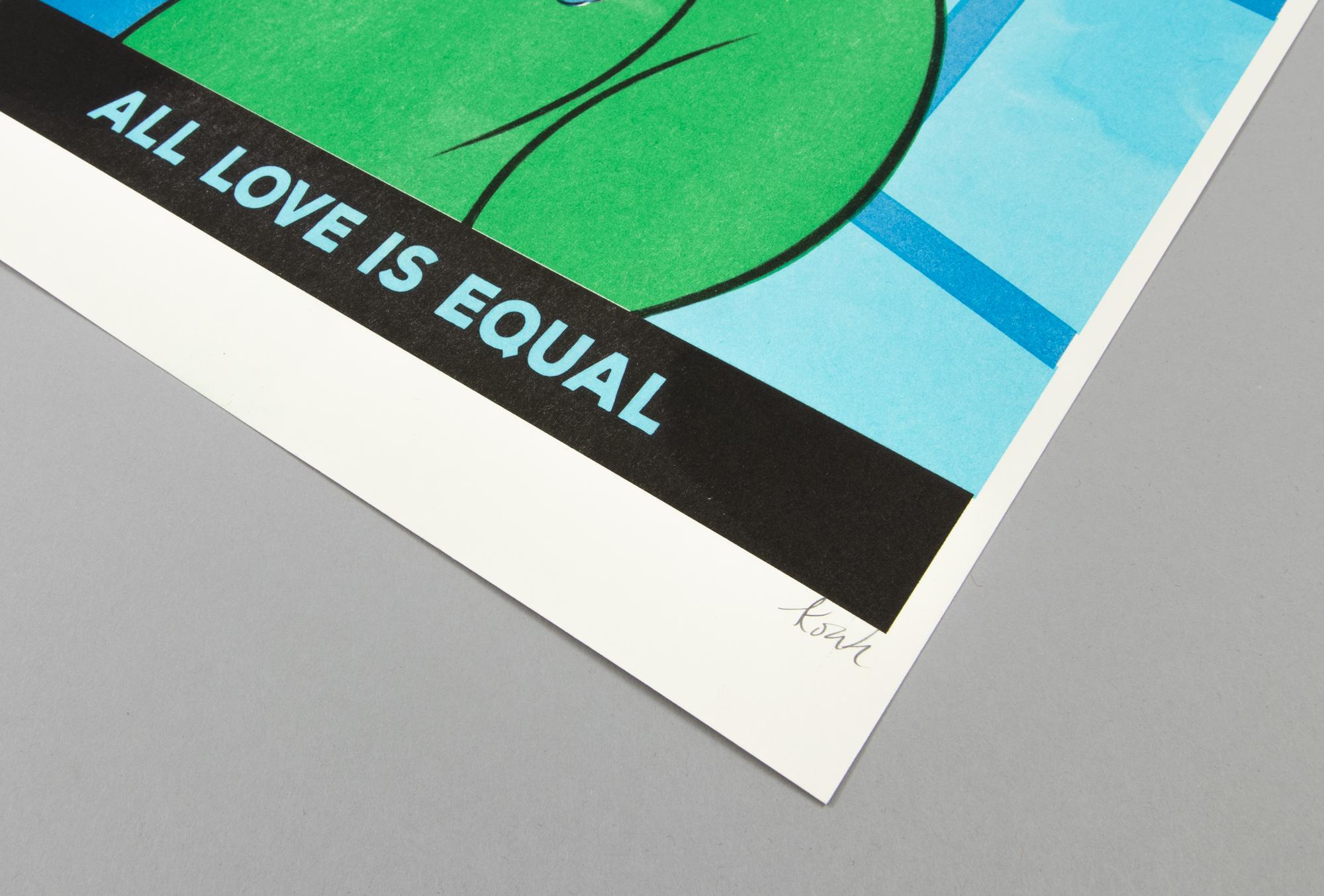 Koak, Todo amor es igual - Impresión firmada, 2019, Arte contemporáneo en venta 2