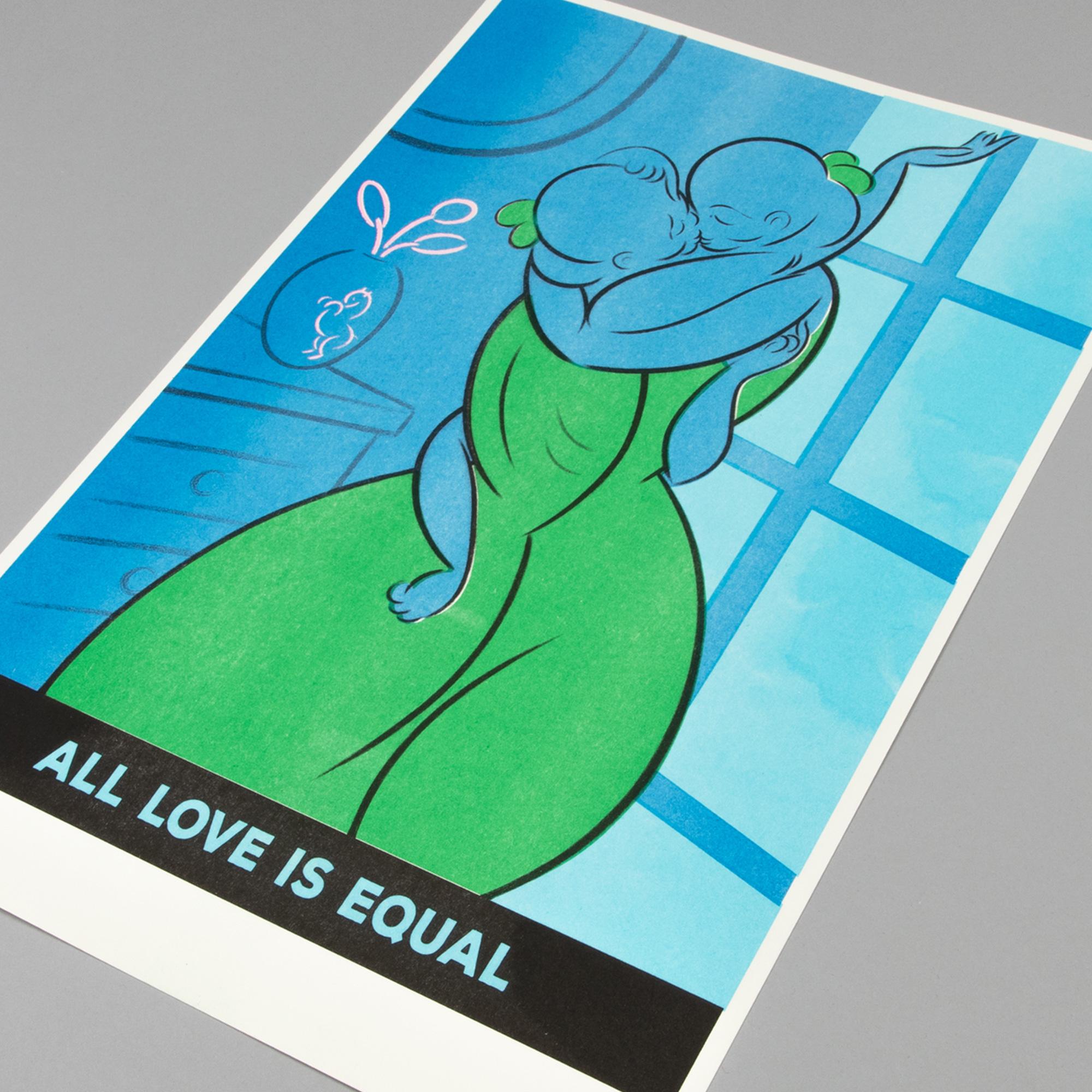 Koak, Todo amor es igual - Impresión firmada, 2019, Arte contemporáneo en venta 3