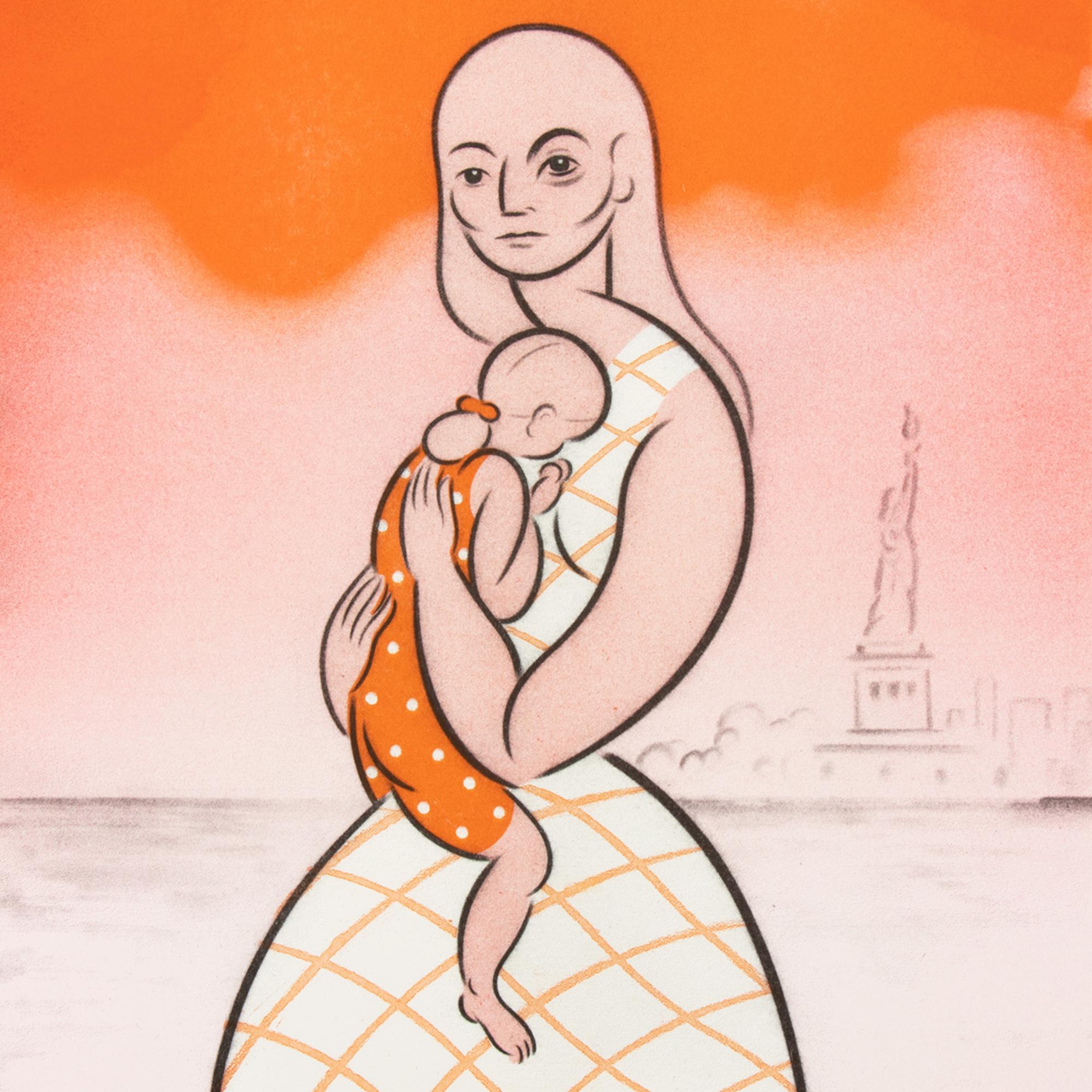 Koak, Le famiglie appartengono insieme - Stampa firmata, 2019, Arte contemporanea in vendita 4
