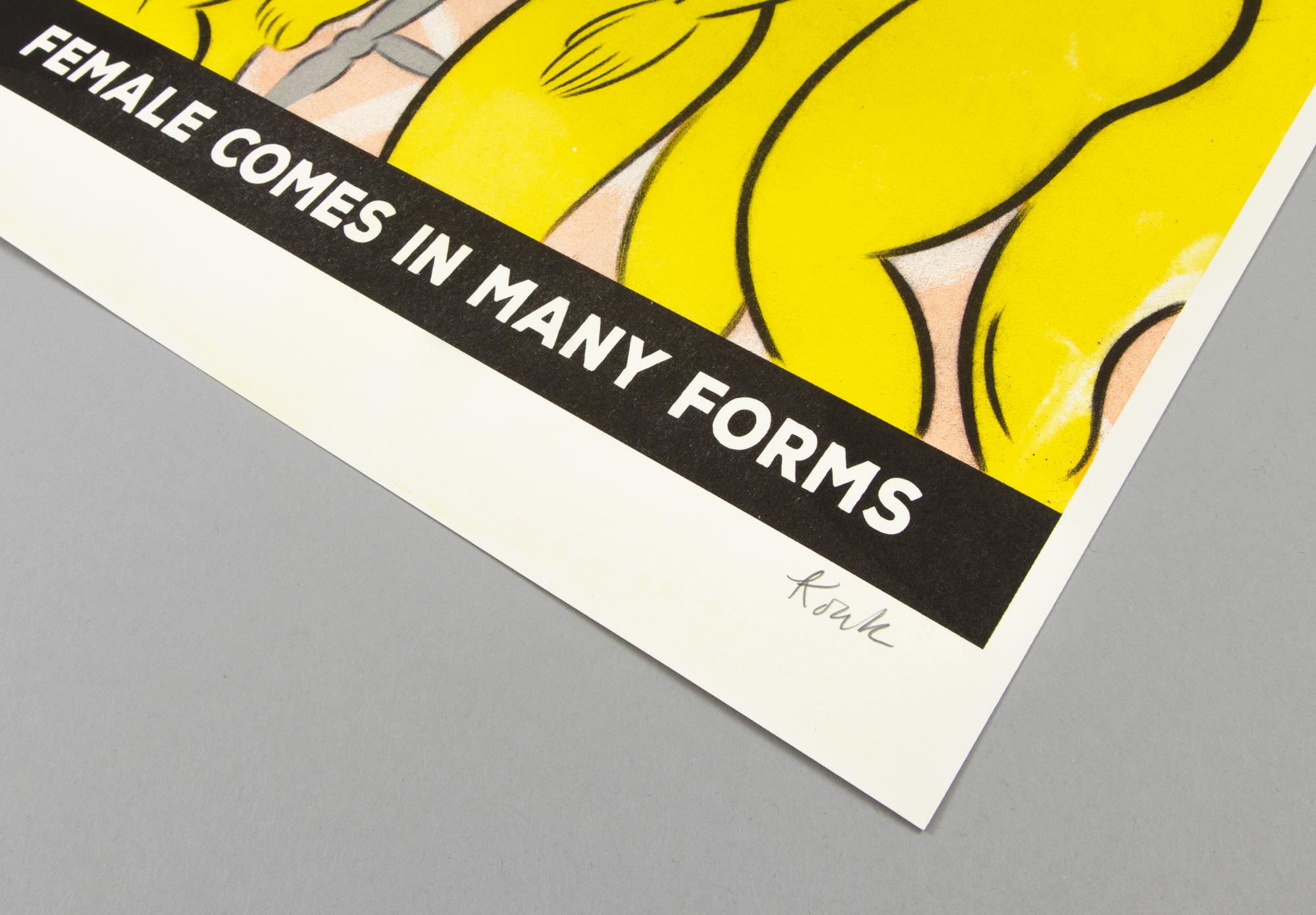 Koak, Female Comes In Many Forms - Signed Print, 2019, Zeitgenössische Kunst im Angebot 2
