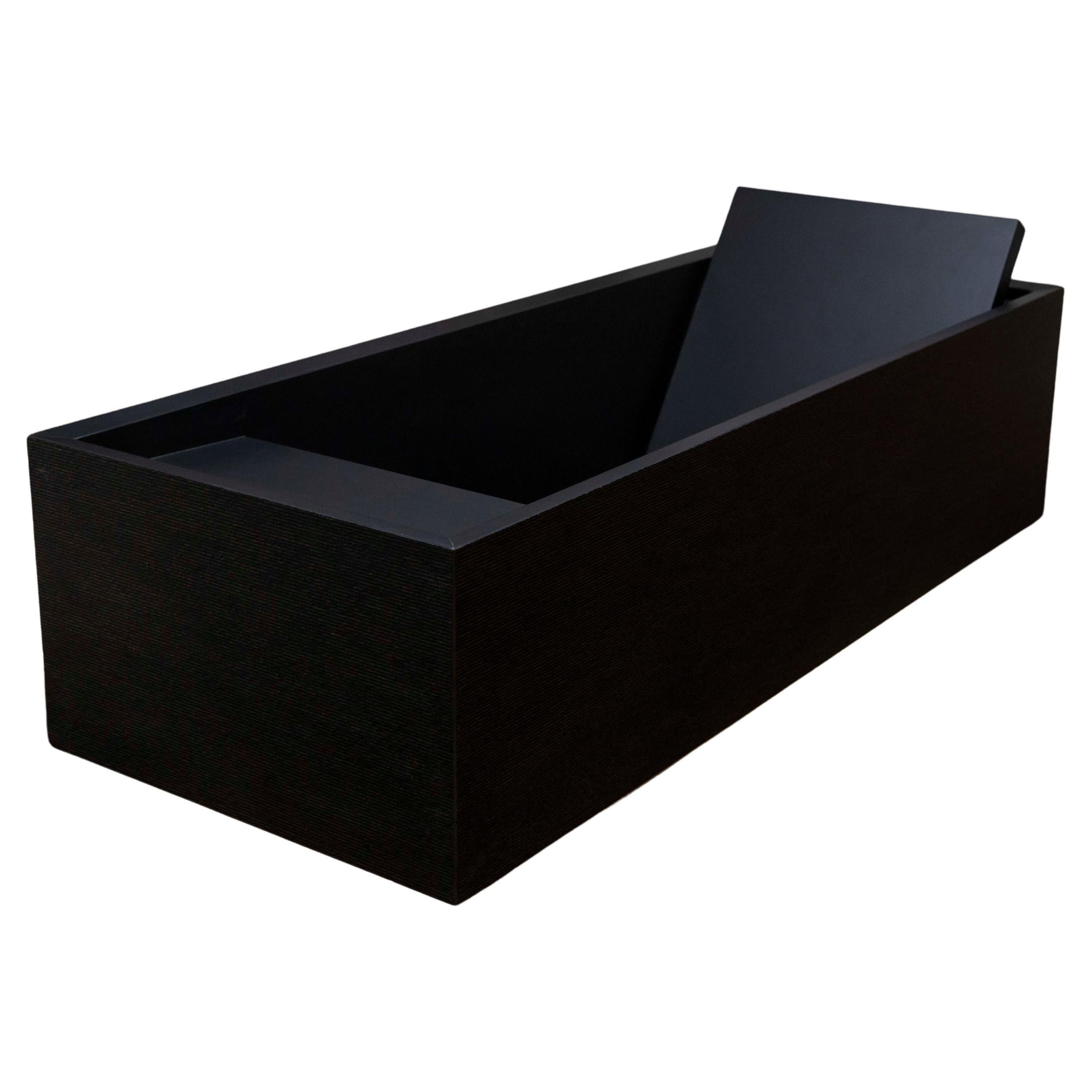 Bañera "Kobe" de Negro Absoluto