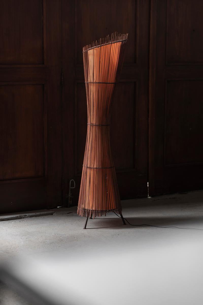 Organic Modern Kobe Floor Lamp, France, 1980s