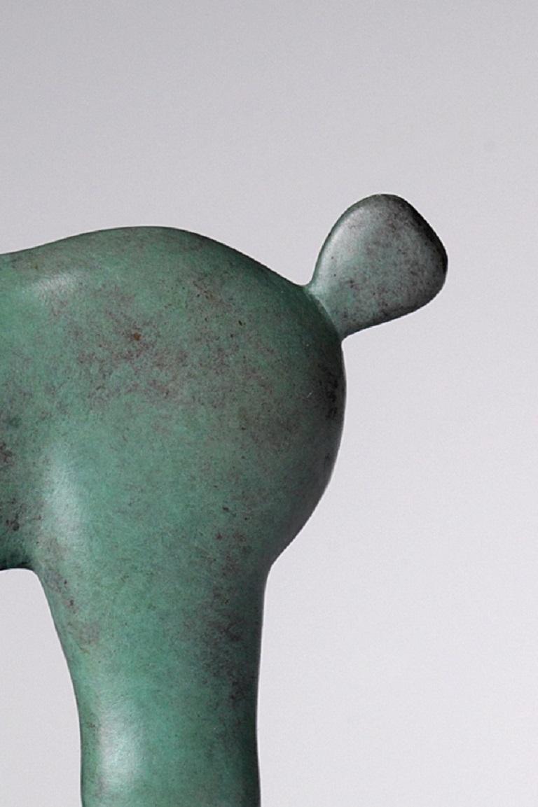 Cavallino Fiero Bronze Sculpture Small Horse Green Patina Figurative In Stock

KOBE, pseudonym of Jacques Saelens, was a Belgian artist (Kortrijk, Belgium 1950 – Saint-Julien (Var), France 2014).

He combined the broad with sophistication. Two