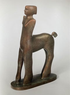 Centauro 2012 Bronze Sculpture Man Woman Horse Mythology Contemporary